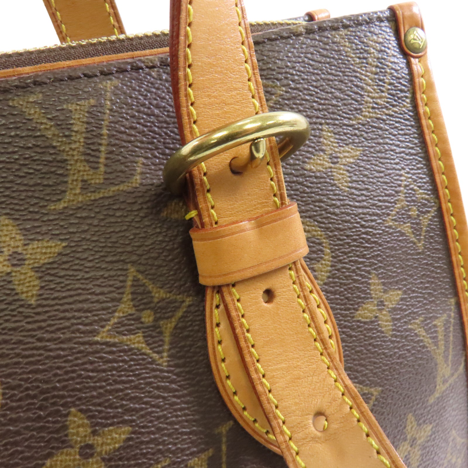 LOUIS VUITTON Monogram Popincourt Haut金扣肩背袋啡色