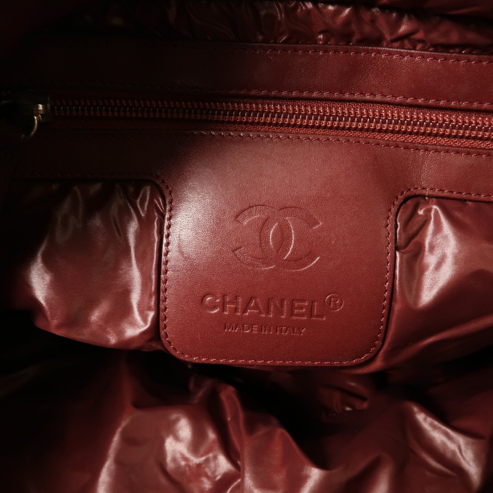 CHANEL 【激減優惠】尼龍Coco Cocoon Tote Bag銀扣手挽袋