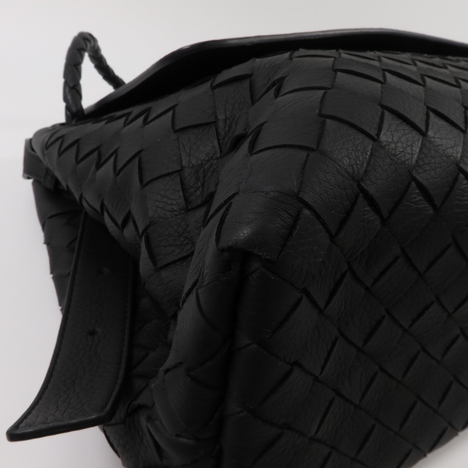 BOTTEGA VENETA 鹿皮皮革Andiamo Message肩背袋