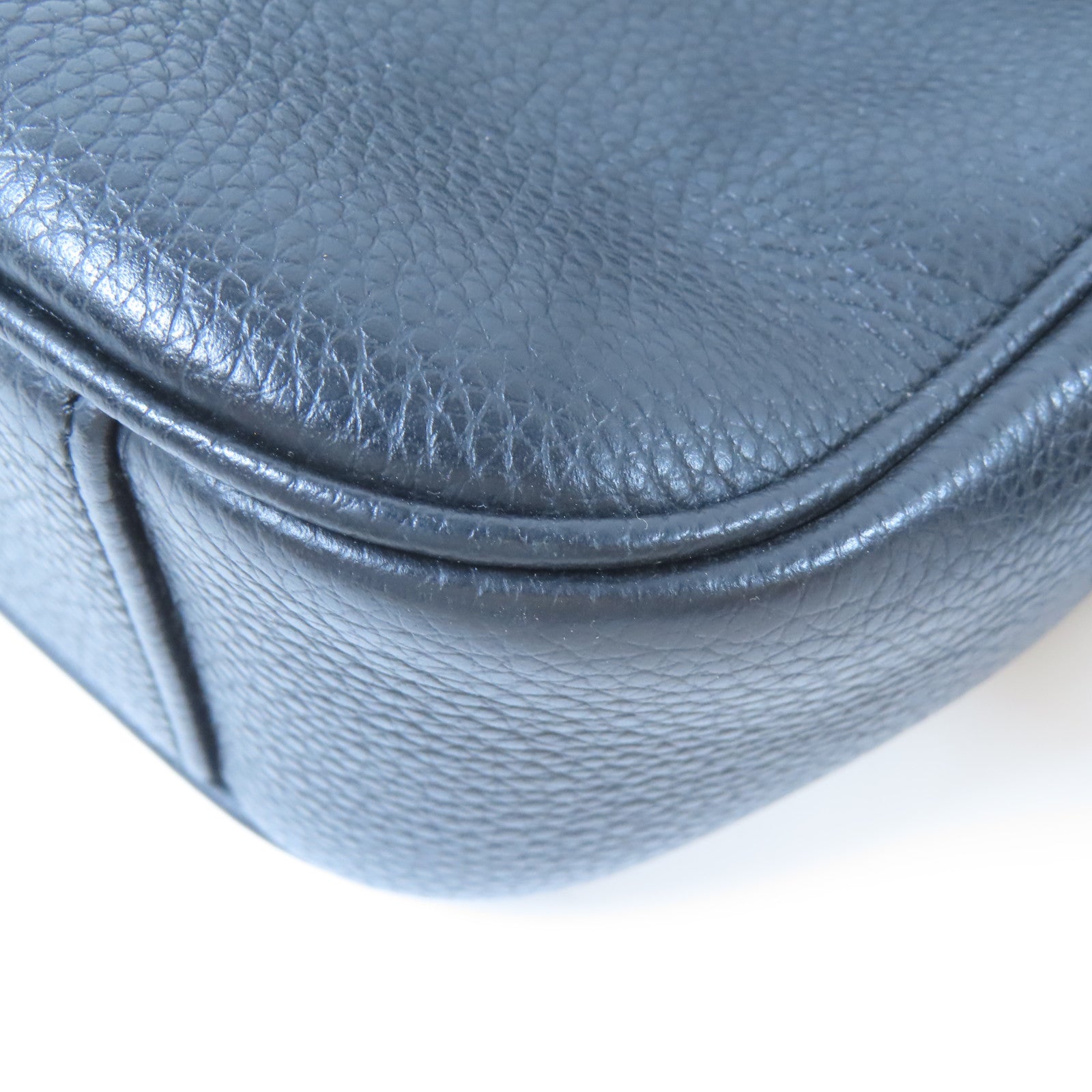 Dior 【激減優惠】牛皮皮革Saddle Mini銀扣肩背袋黑色