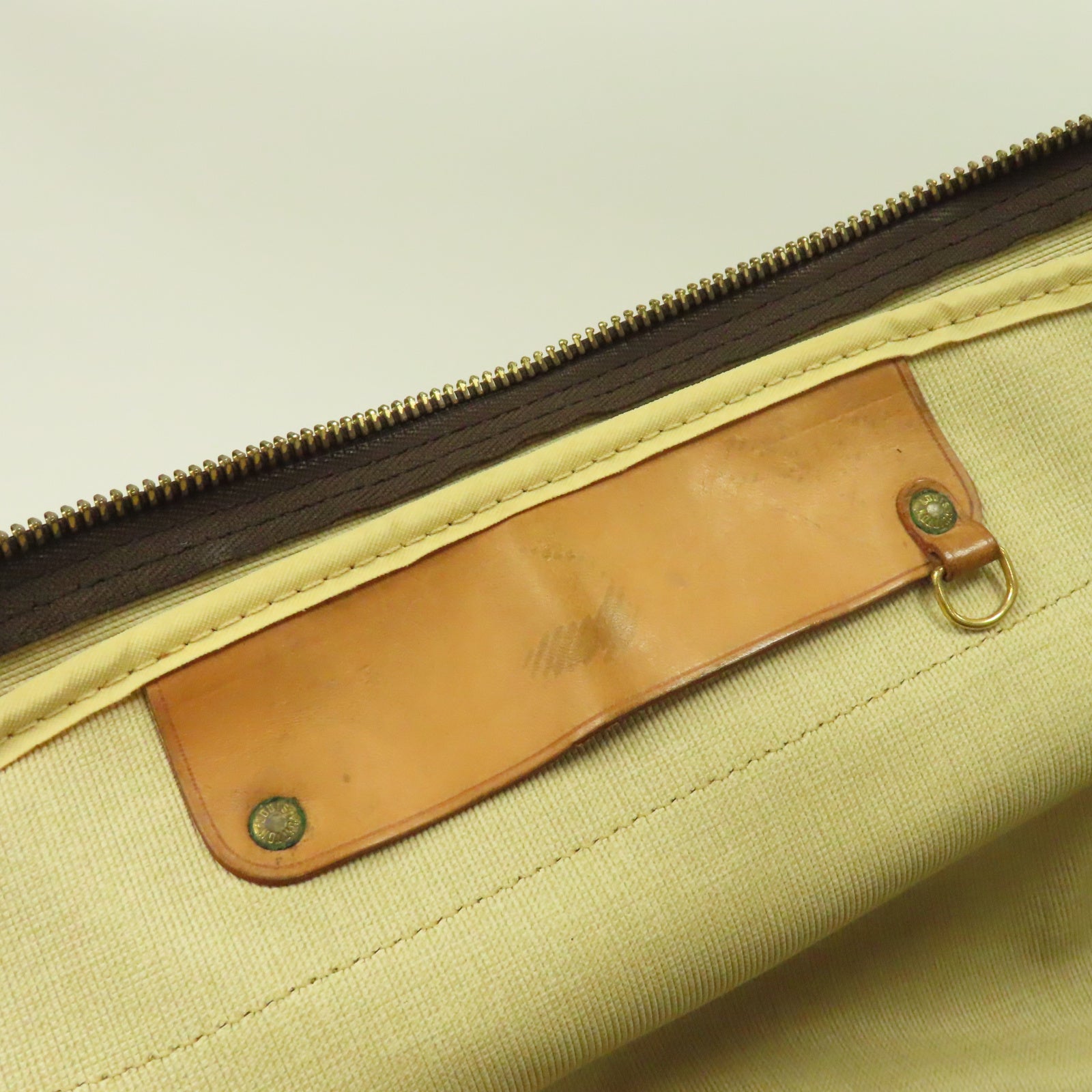 LOUIS VUITTON 【激減優惠】Monogram Evasion Hand Bag金扣手挽袋啡色
