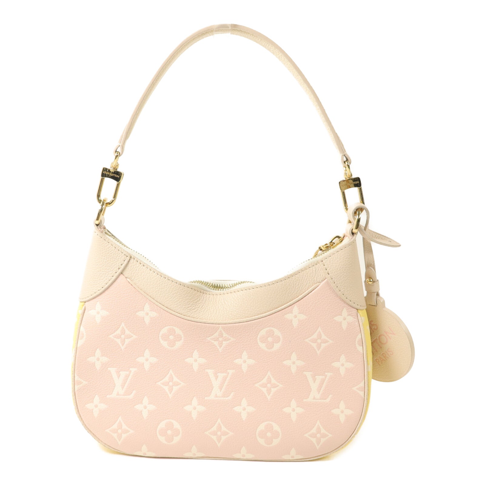 LOUIS VUITTON Monogram Empreinte Bagatelle MM手挽肩背兩用袋