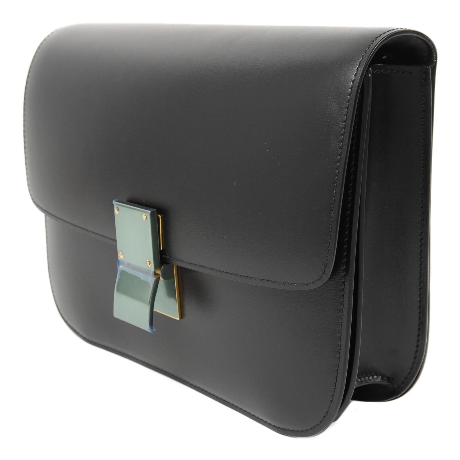 CELINE 牛皮皮革Classic Box Medium肩背袋