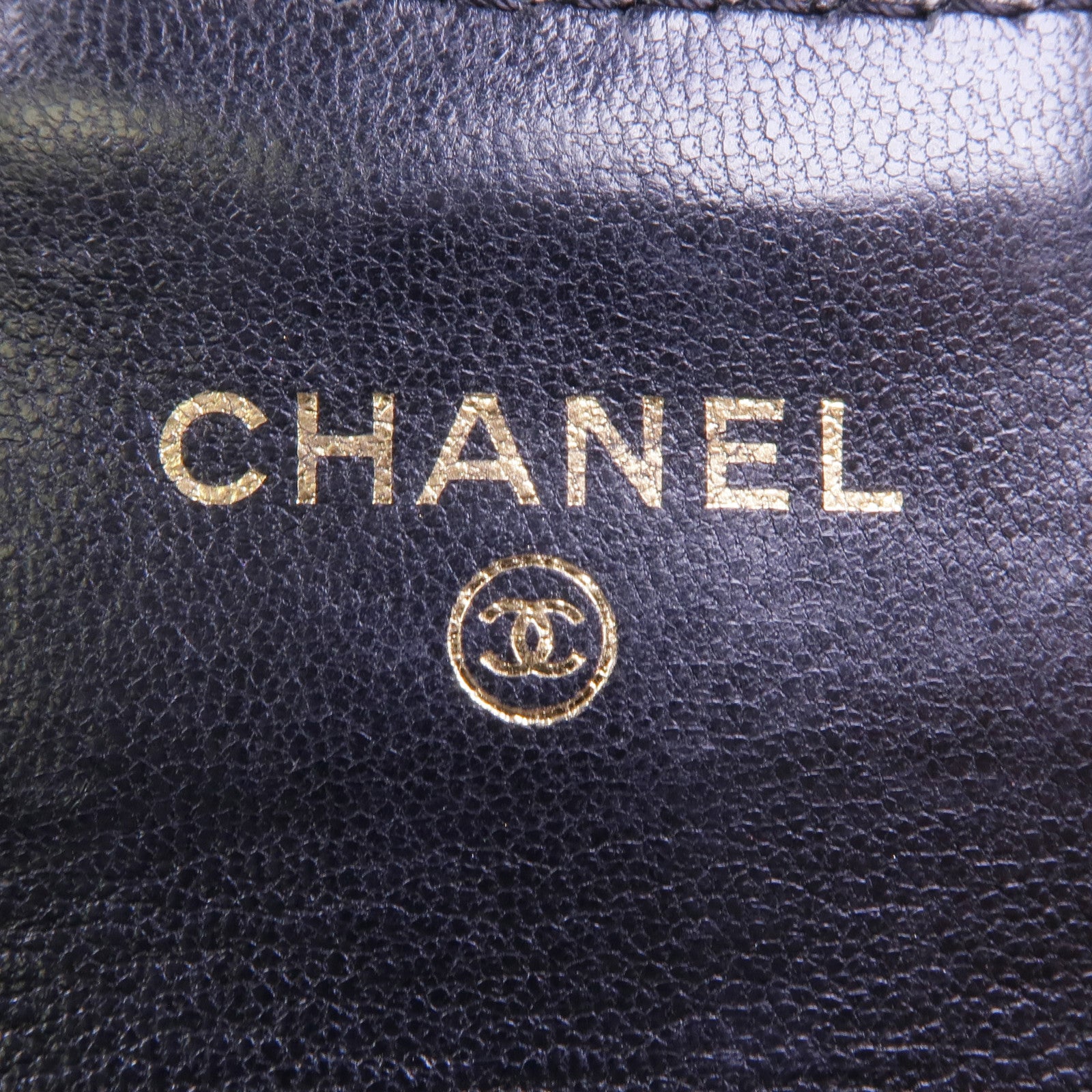 CHANEL 羊皮皮革Card Case金扣卡片套