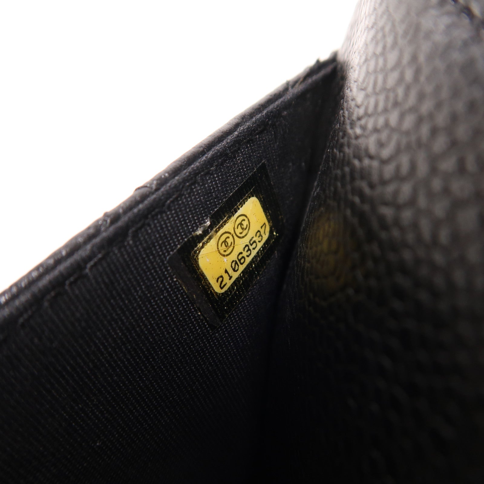 CHANEL 牛皮皮革WOC Wallet On Chain銀扣鏈帶肩背袋