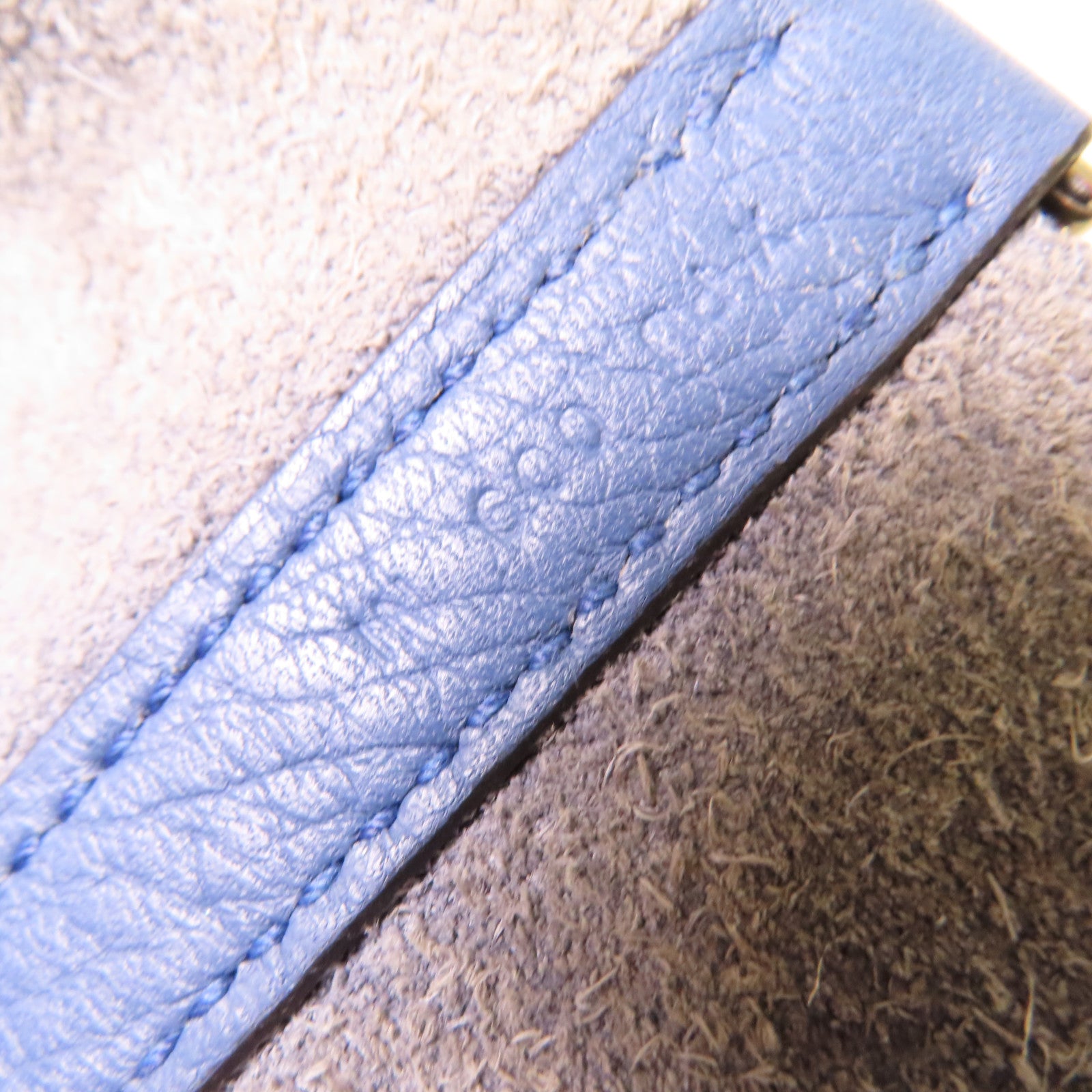 HERMES 【激減優惠】Clemence皮革Picotin PM Tote Bag銀扣手挽袋Bleu Azur天藍色