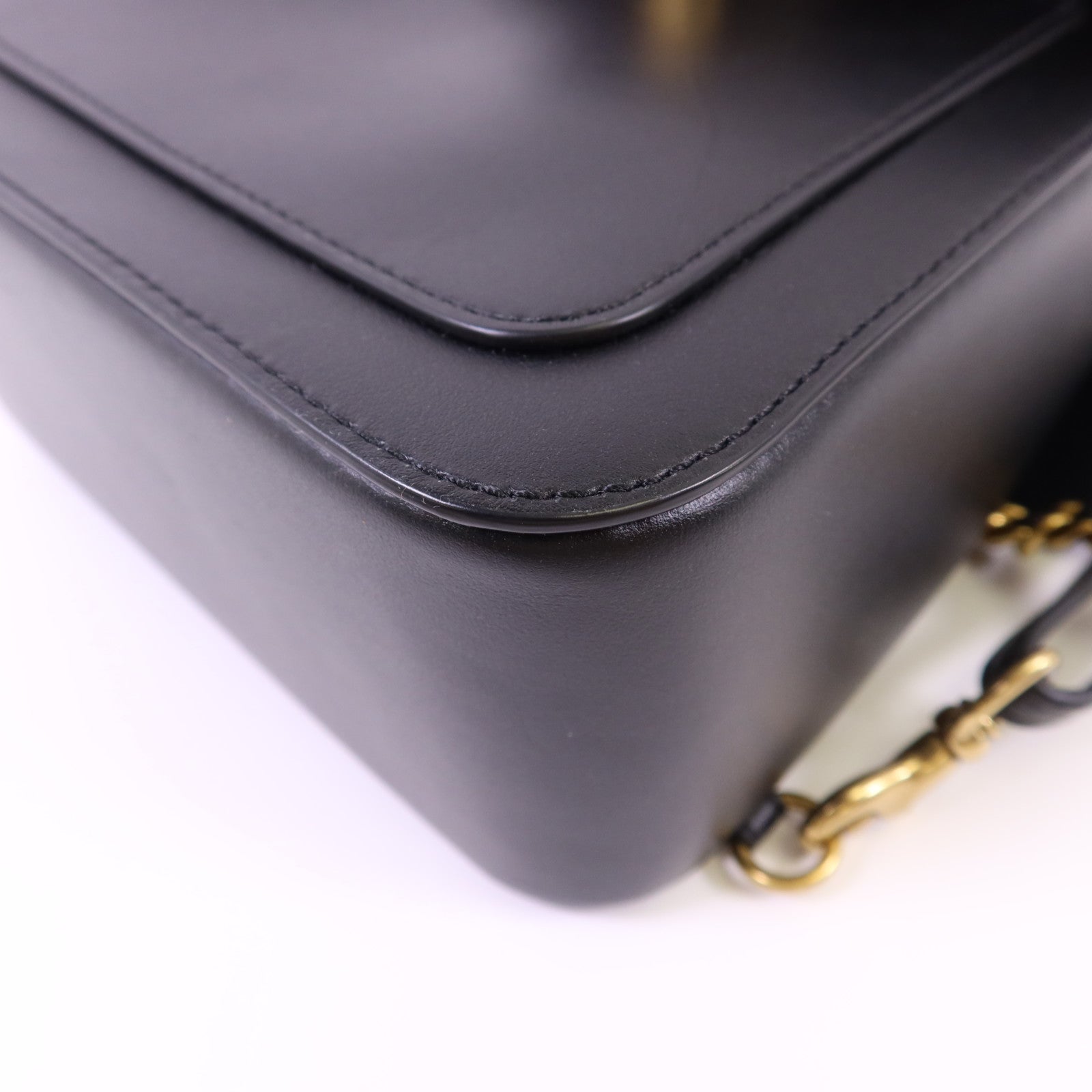 COACH 牛皮皮革Backpack金扣背包