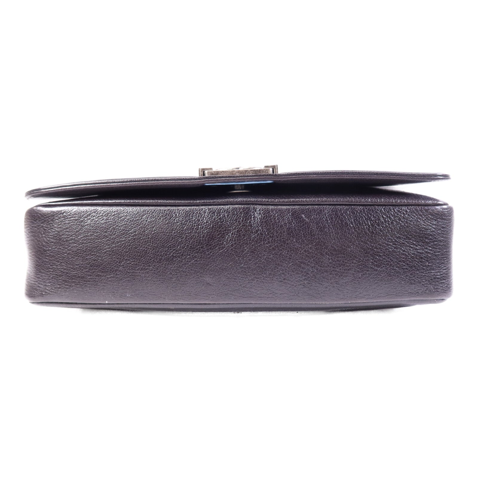 CHANEL 牛皮皮革Boy 30銀扣鏈帶肩背袋