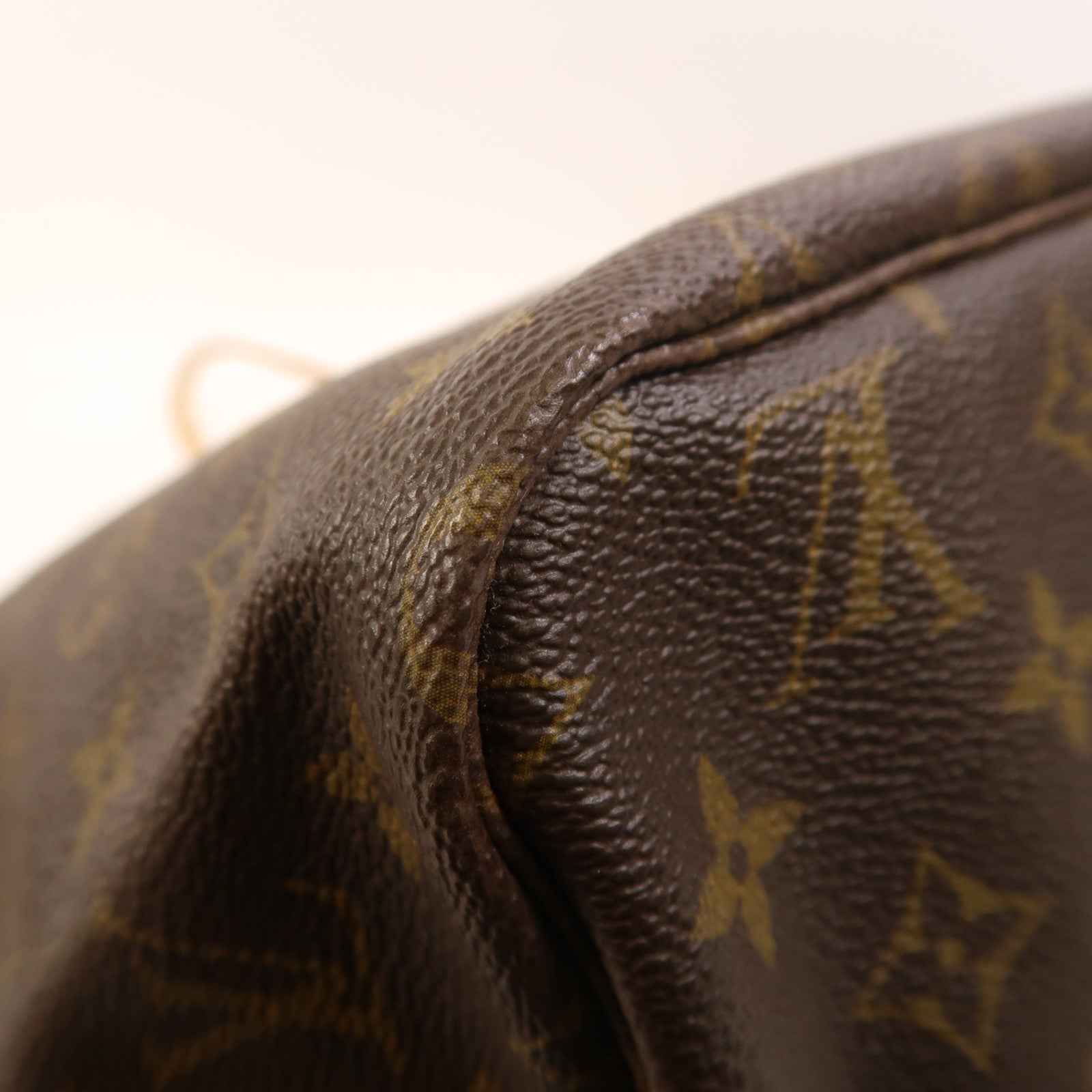 LOUIS VUITTON Monogram Neverfull GM金扣手挽袋