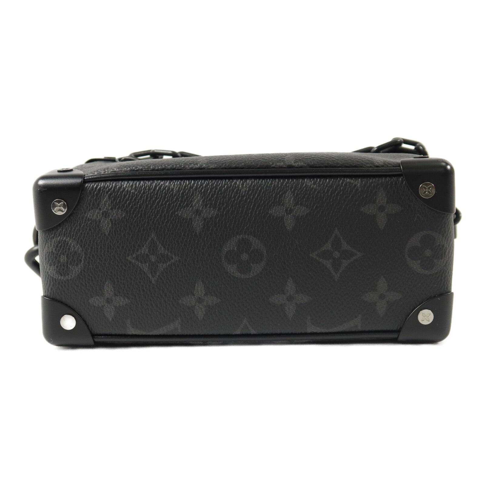 LOUIS VUITTON Monogram Eclipse Mini Soft Trunk肩背袋