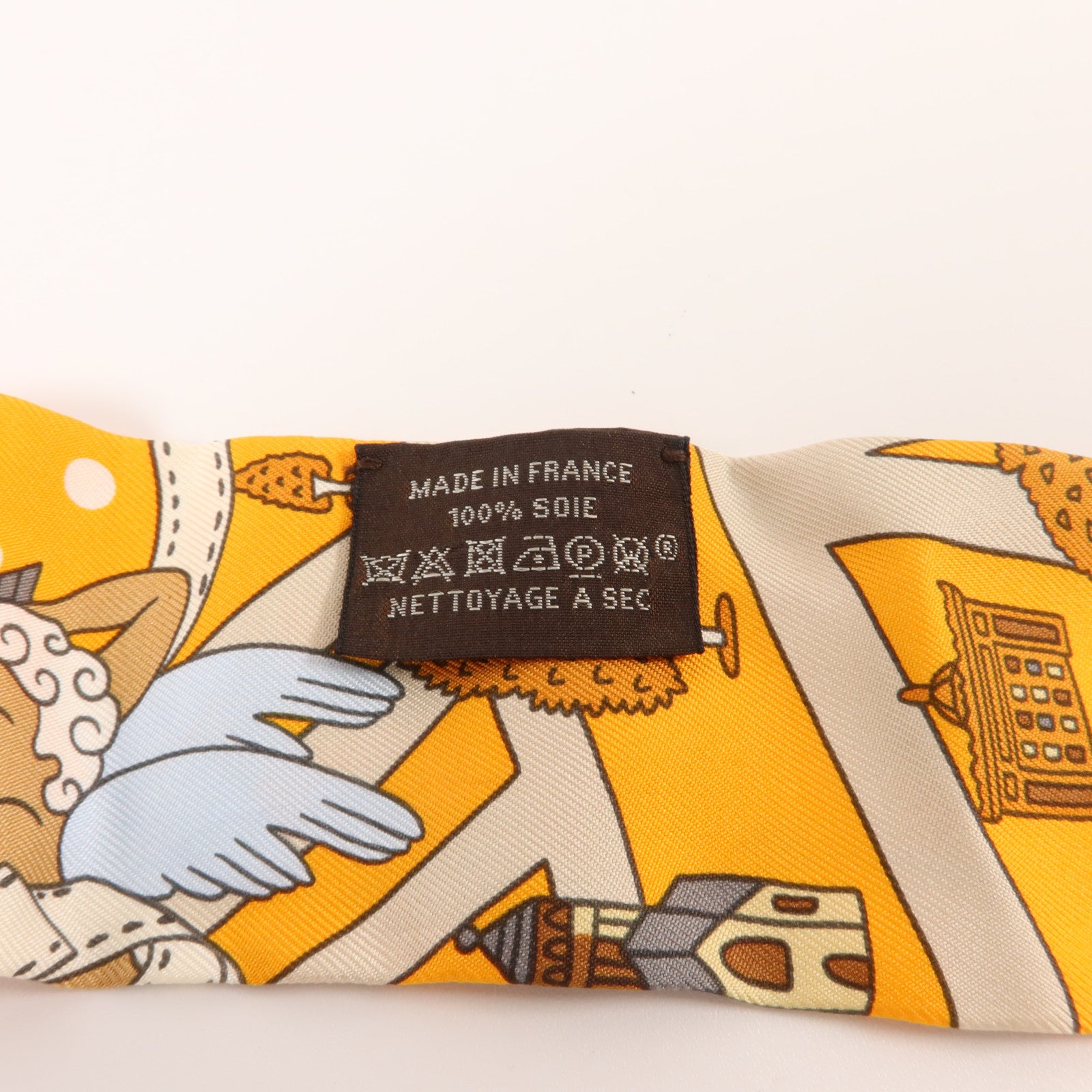 HERMES 絲質Twilly絲巾