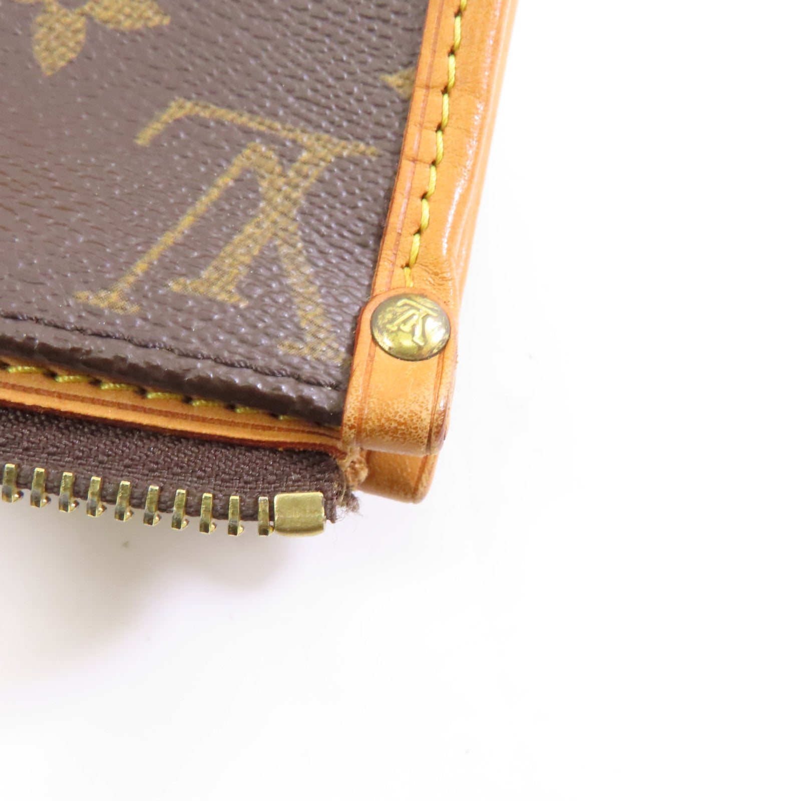 LOUIS VUITTON Monogram Popincourt Haut金扣肩背袋啡色
