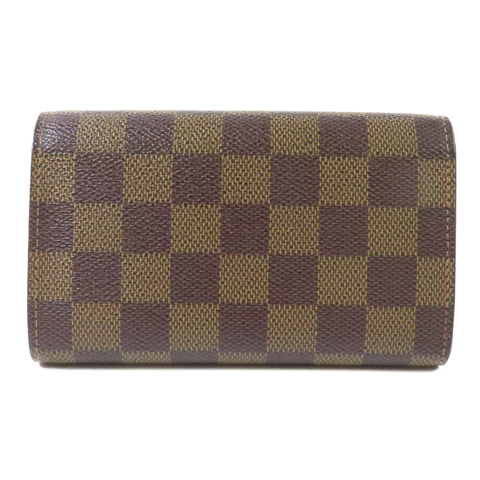 LOUIS VUITTON Damier Tresor金扣錢包