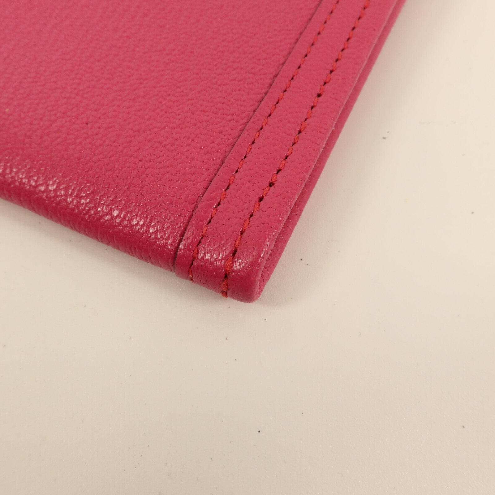 HERMES Chevre皮革Jige Elan 29手拿包Rose Pourpre