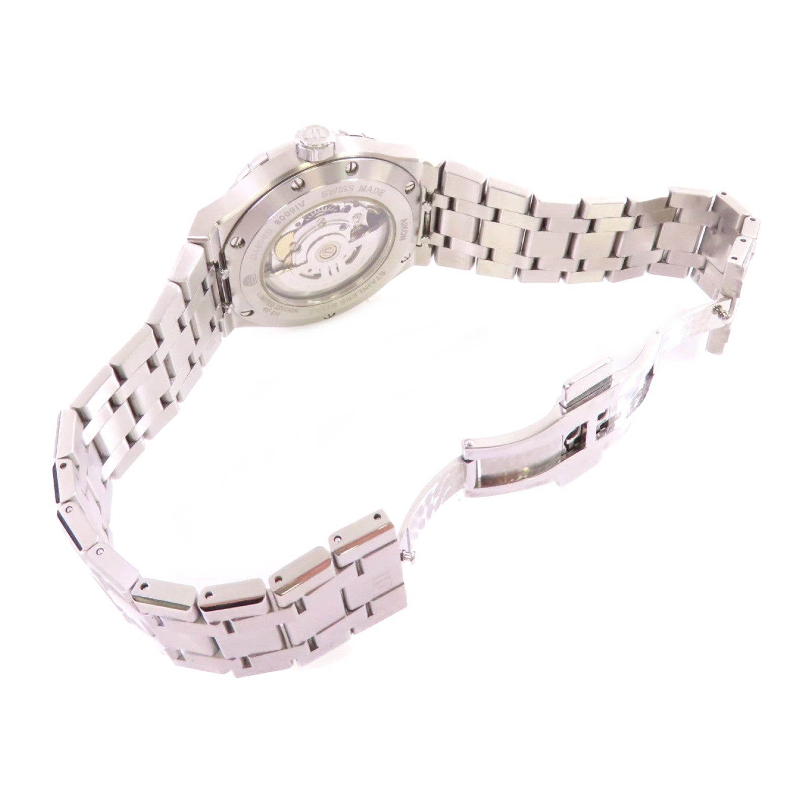 Maurice Lacroix Maurice Lacroix Watch不鏽鋼自動機芯手錶淺藍色