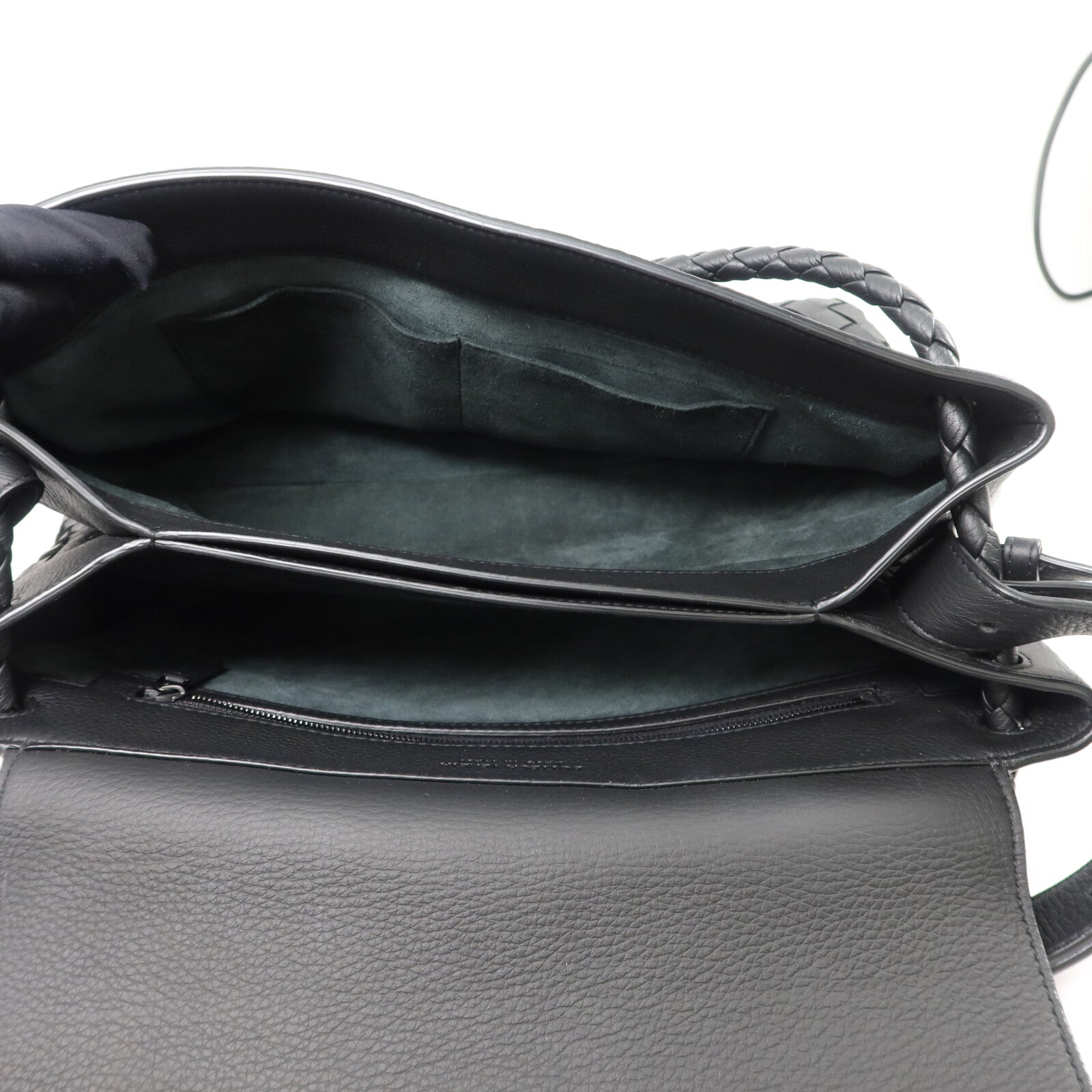BOTTEGA VENETA 鹿皮皮革Andiamo Message肩背袋