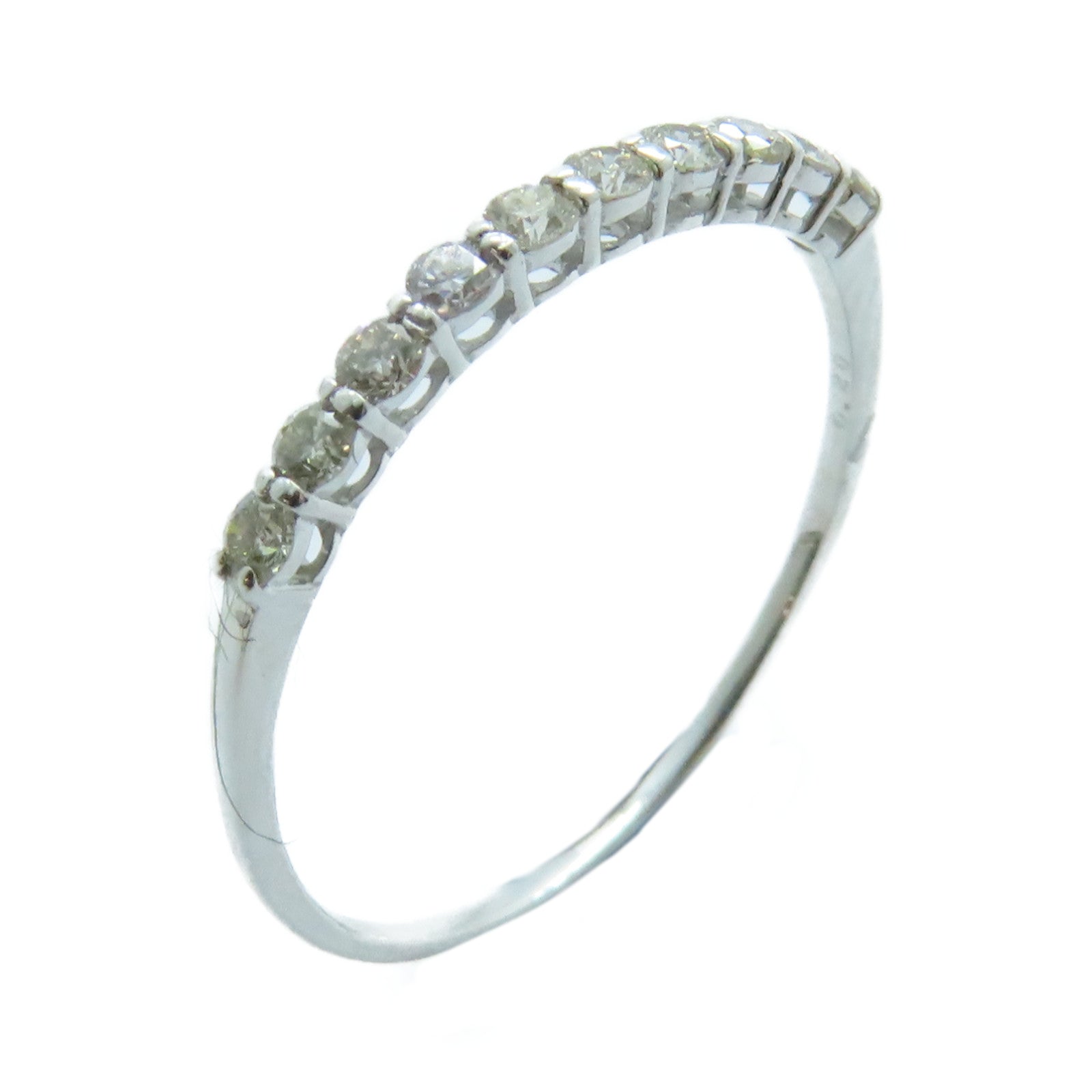 JEWELRY 18K白金Diamond Ring 0.20ct鑽石戒指US#6