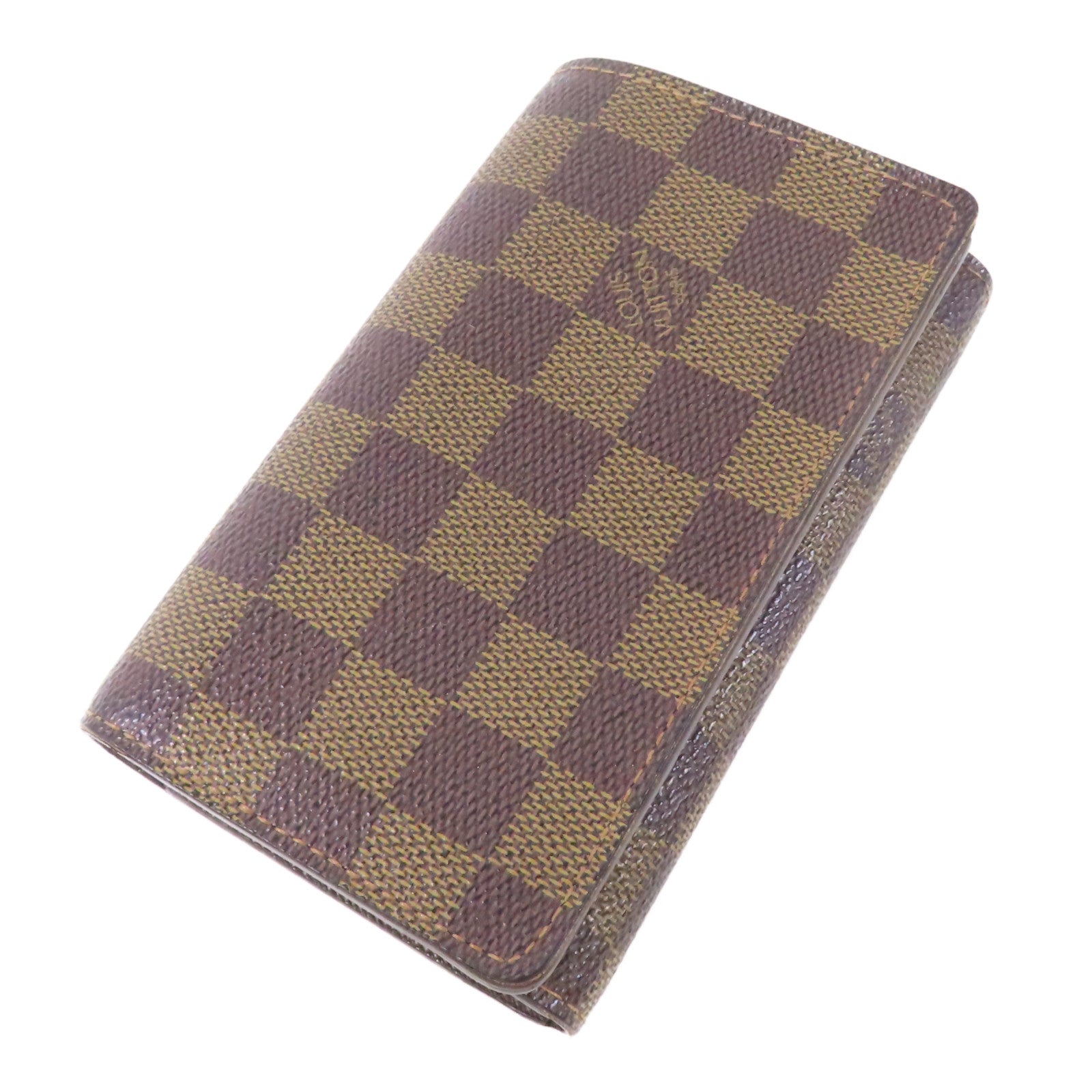 LOUIS VUITTON Damier Tresor金扣錢包