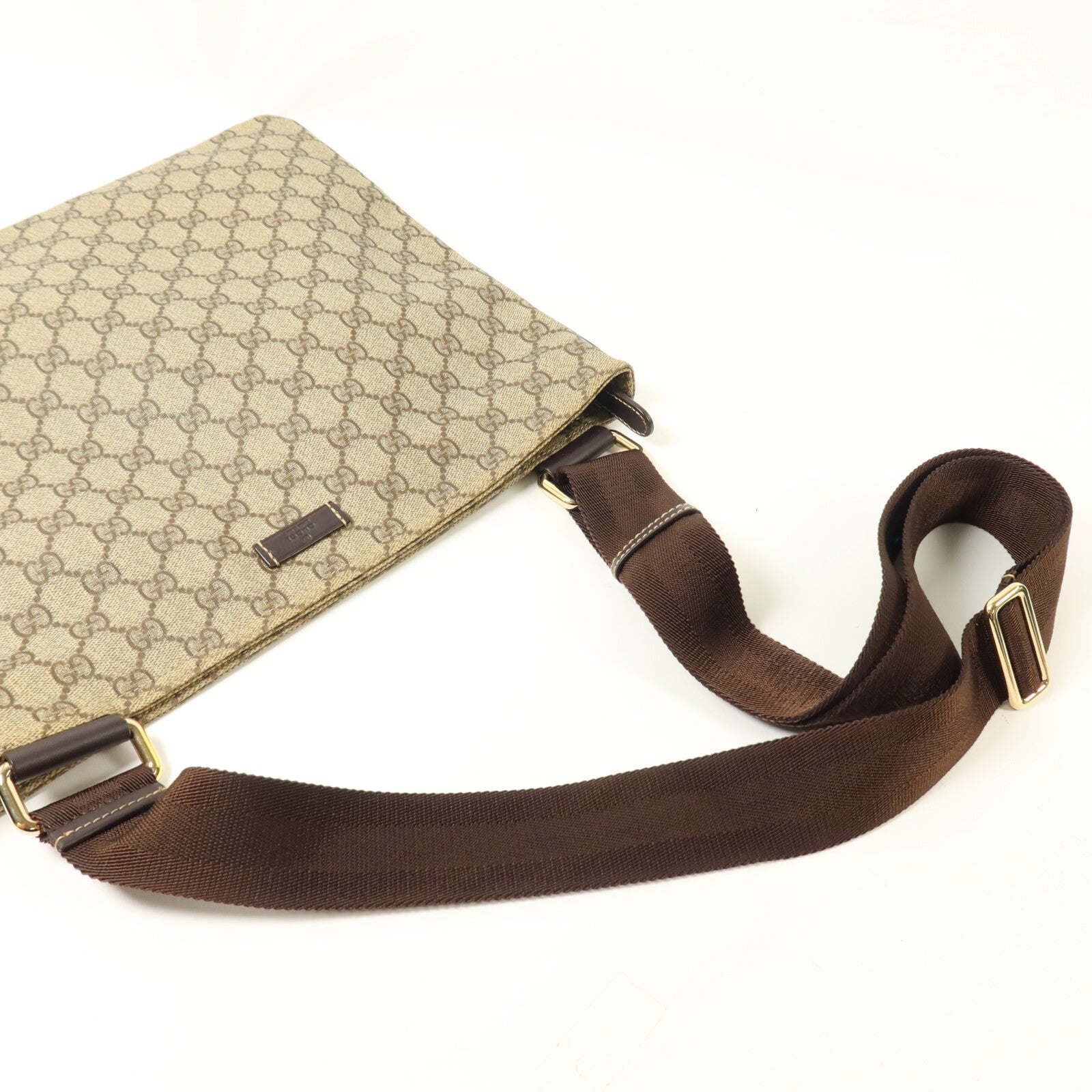 GUCCI 塗層帆布Shoulder Bag肩背袋