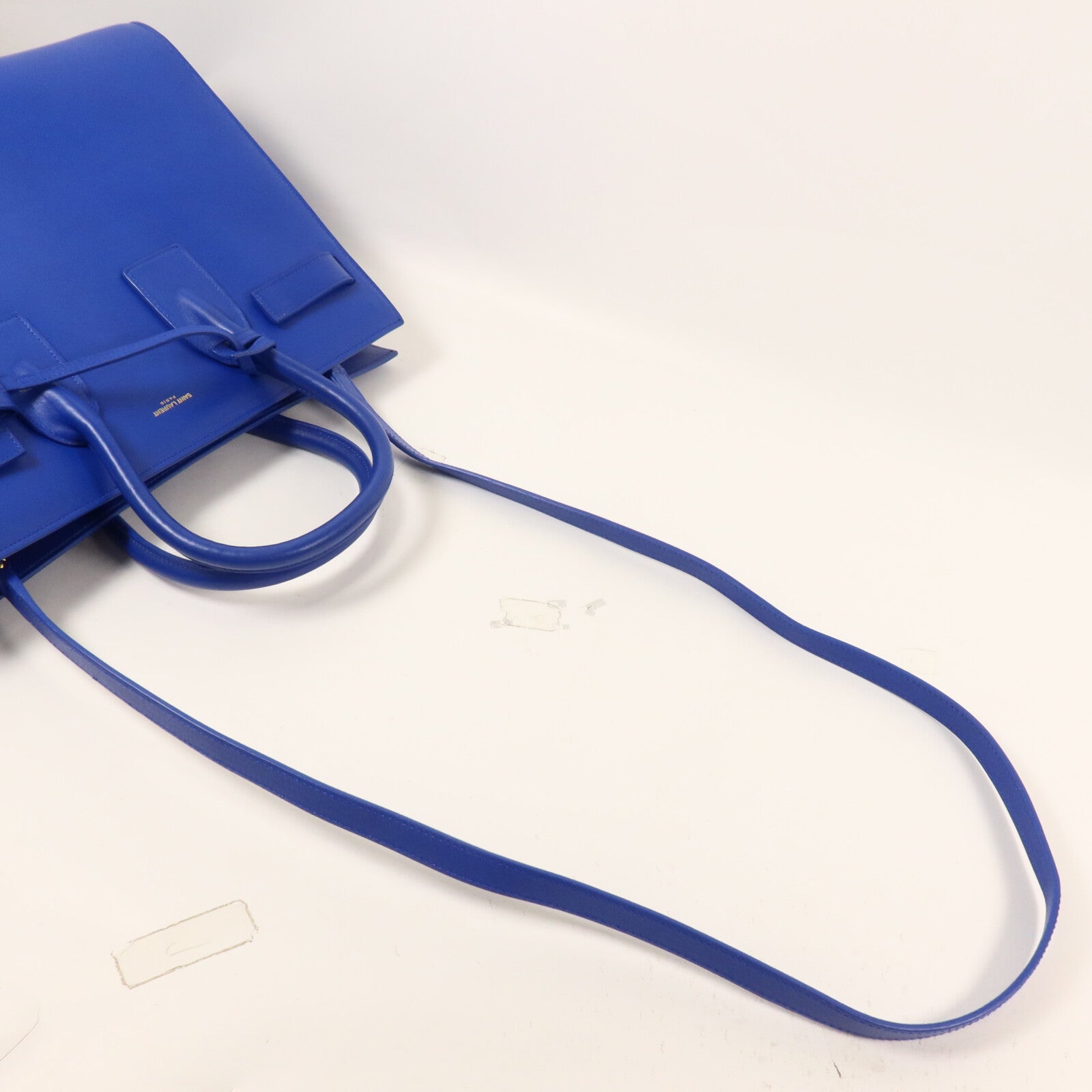 SAINT LAURENT 牛皮皮革Sac De Jour手挽肩背兩用袋