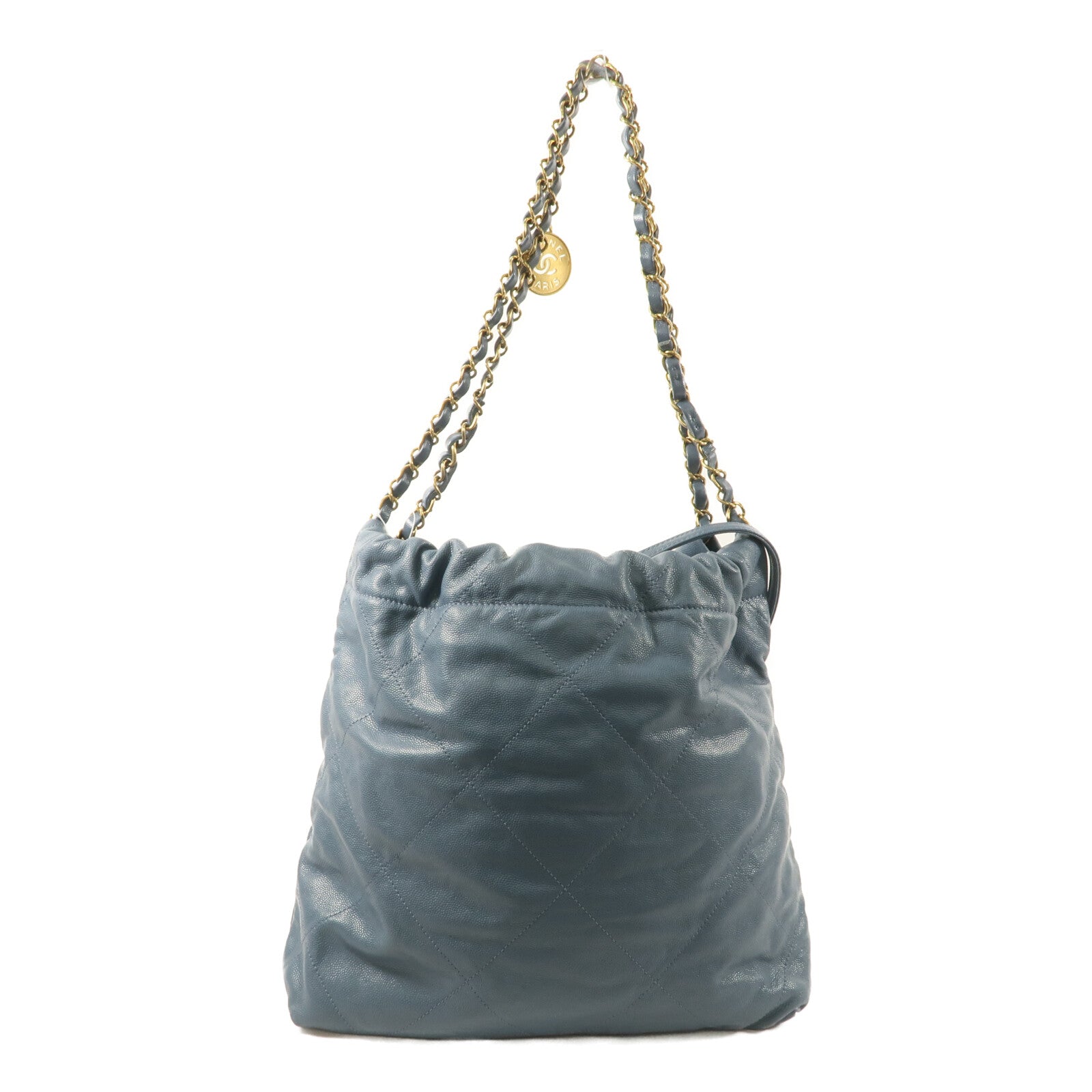CHANEL 牛皮皮革Chanel 22 Small鏈帶肩背袋