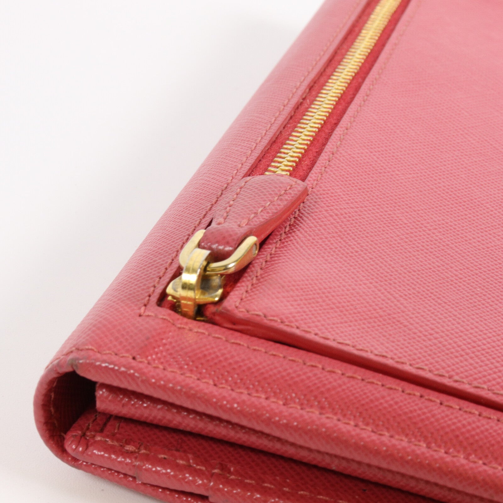 PRADA Saffiano皮革Long Wallet長錢包
