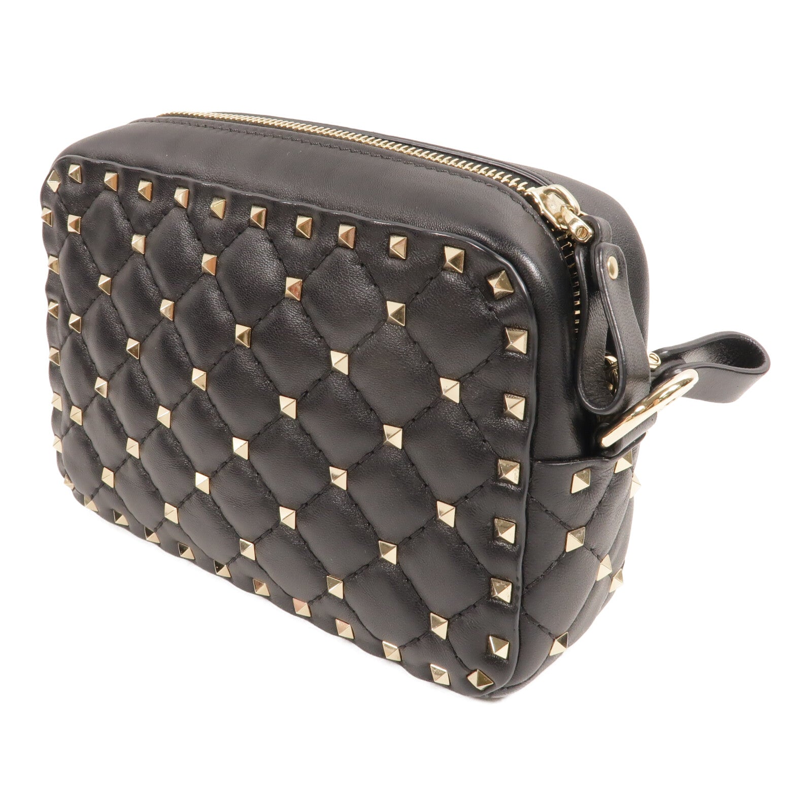 Valentino 牛皮皮革Rockstud Spike肩背袋