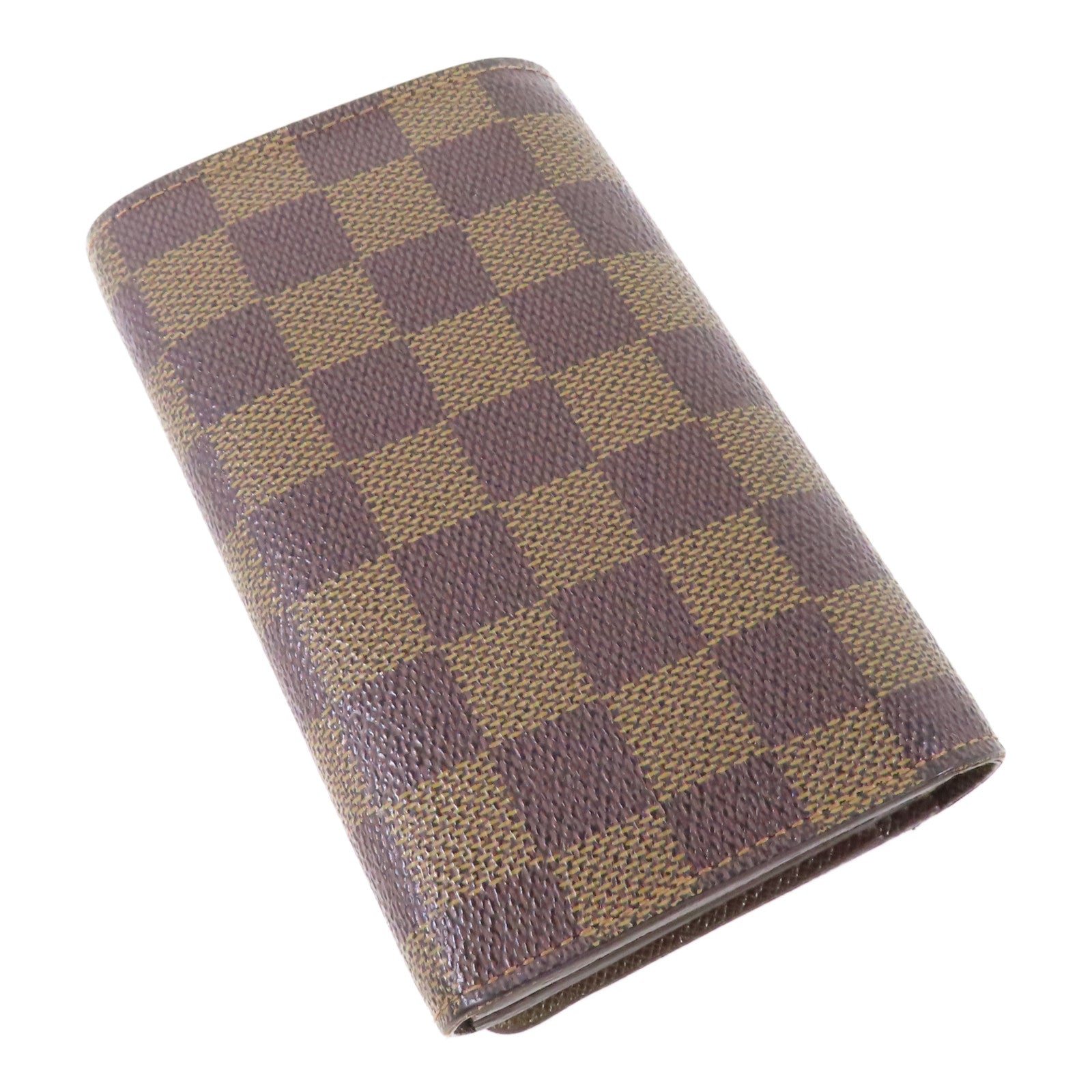 LOUIS VUITTON Damier Tresor金扣錢包