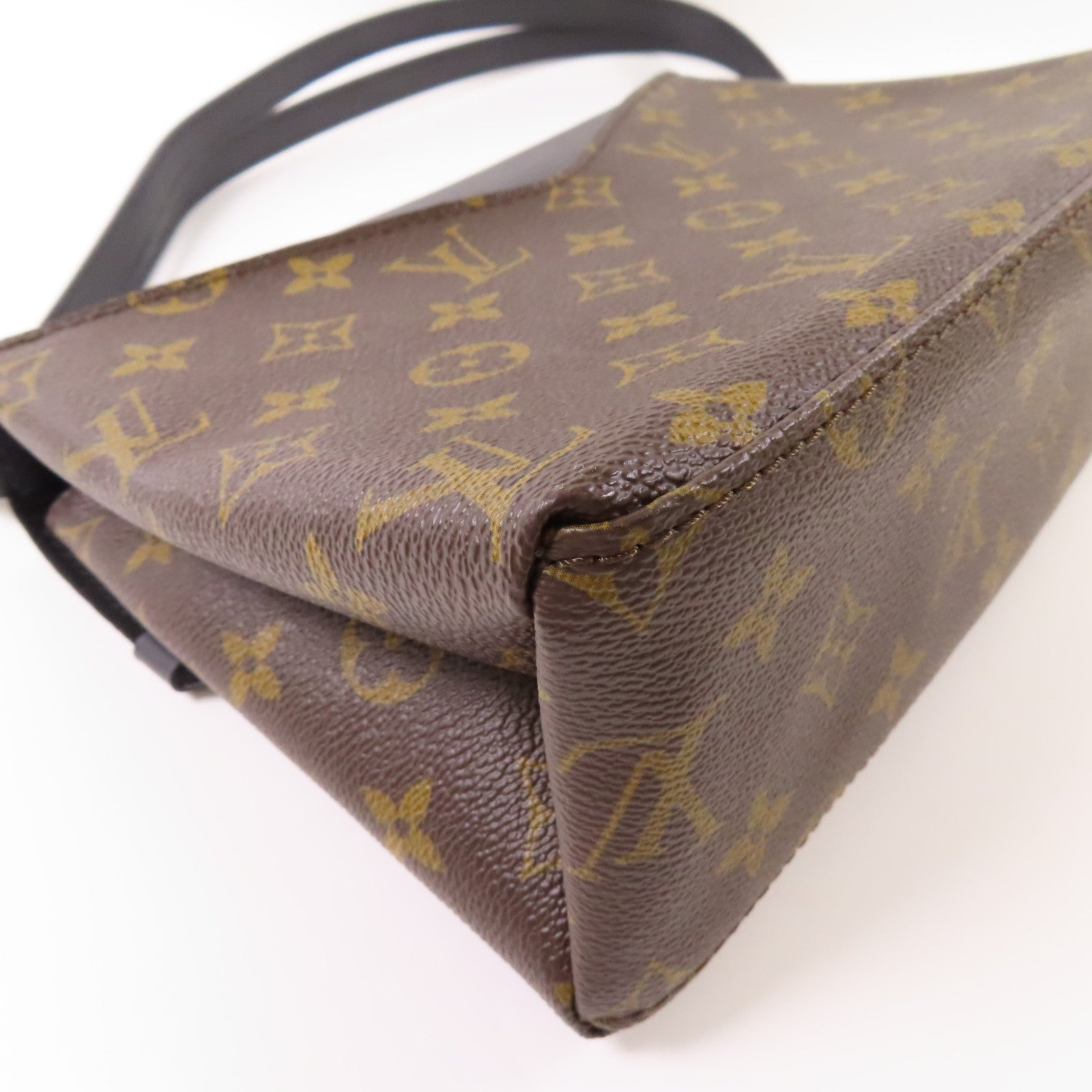 LOUIS VUITTON Monogram/Epi Saint Michel金扣肩背袋