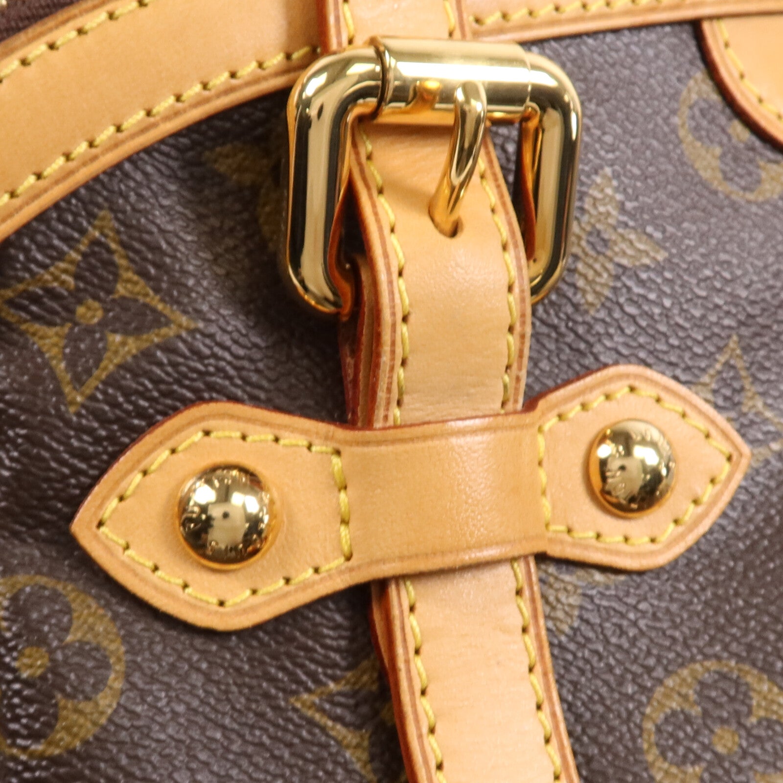 LOUIS VUITTON Monogram Tivoli GM金扣肩背袋