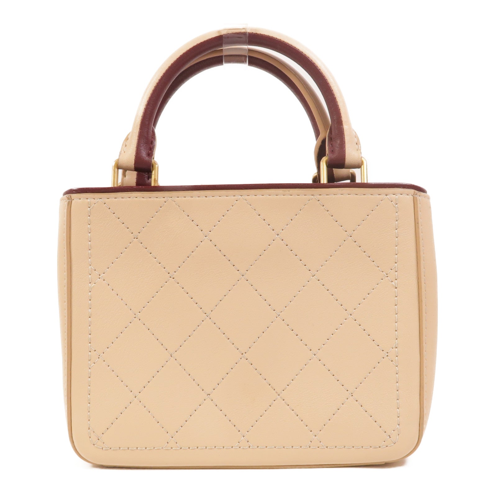 CHANEL 牛皮皮革Shopping Tote金扣手挽肩背兩用袋