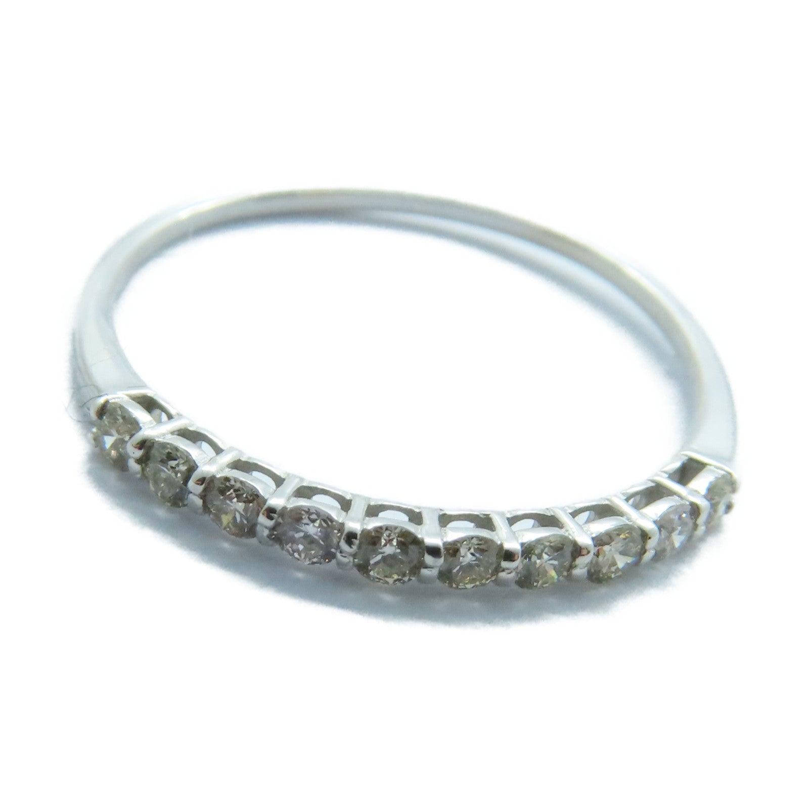 JEWELRY 18K白金Diamond Ring 0.20ct鑽石戒指US#6