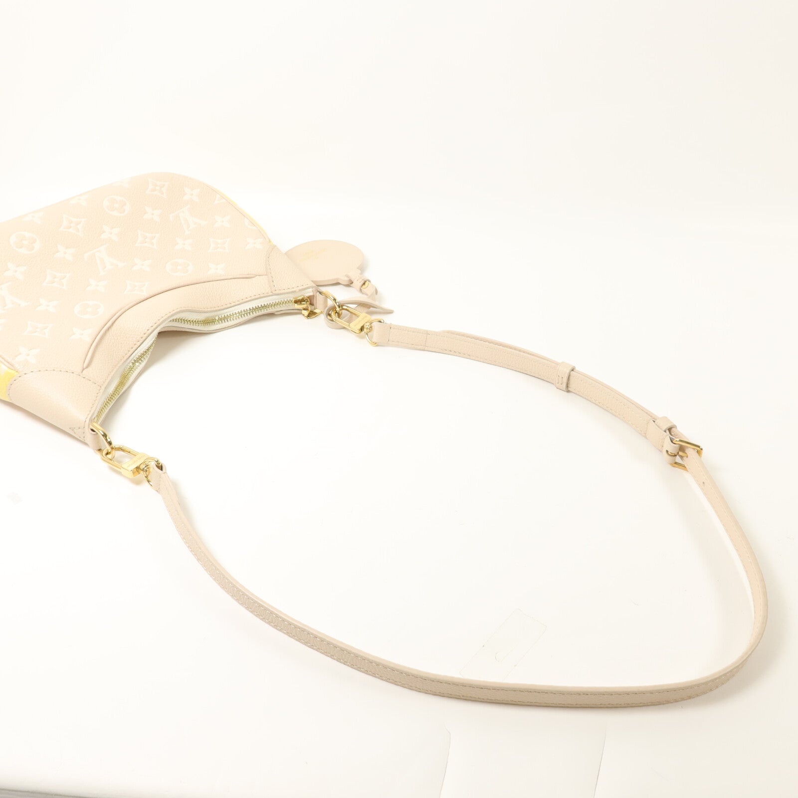 LOUIS VUITTON Monogram Empreinte Bagatelle MM手挽肩背兩用袋
