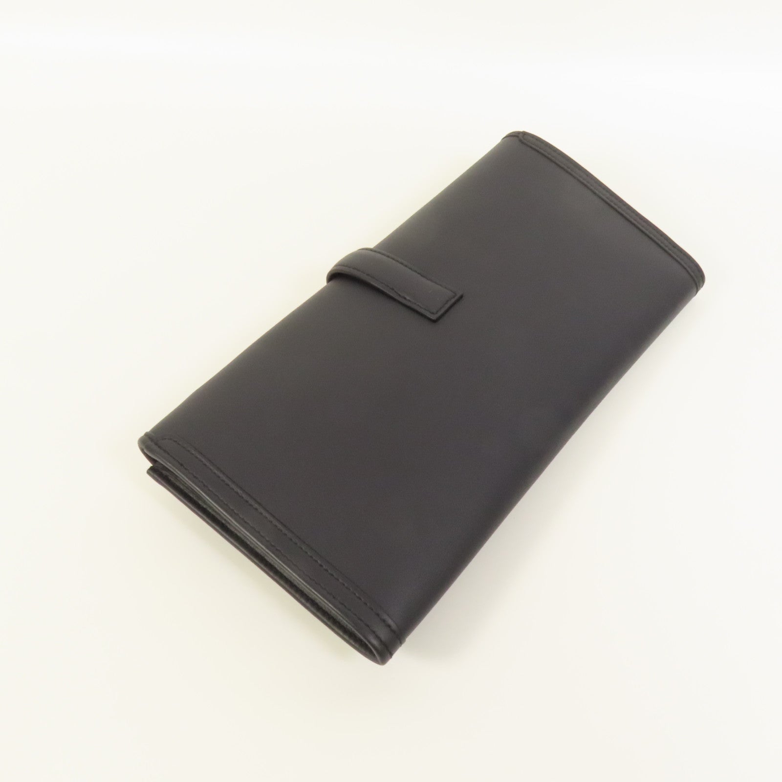 HERMES Swift皮革Jige手拿包Navy