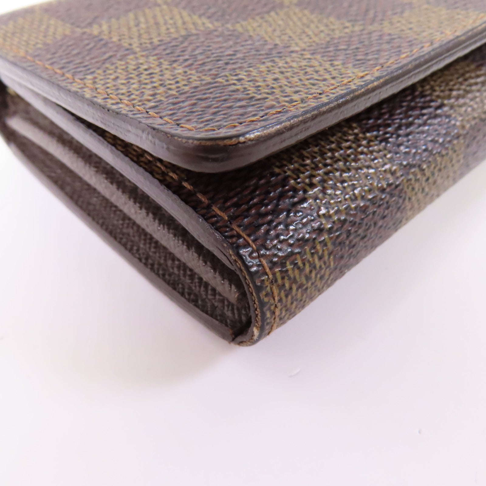 LOUIS VUITTON Damier Tresor金扣錢包