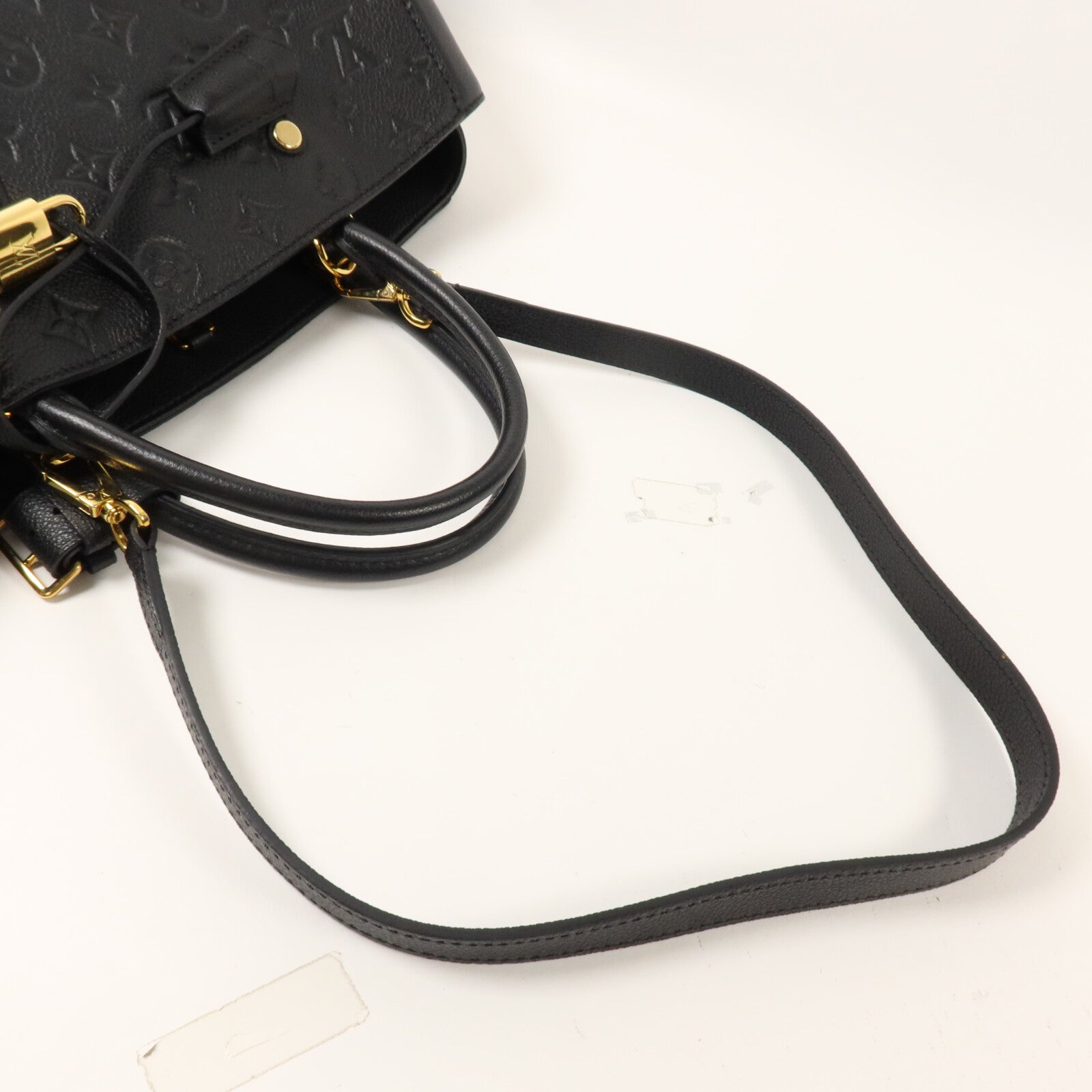 LOUIS VUITTON Monogram Empreinte Montaigne GM手挽肩背兩用袋