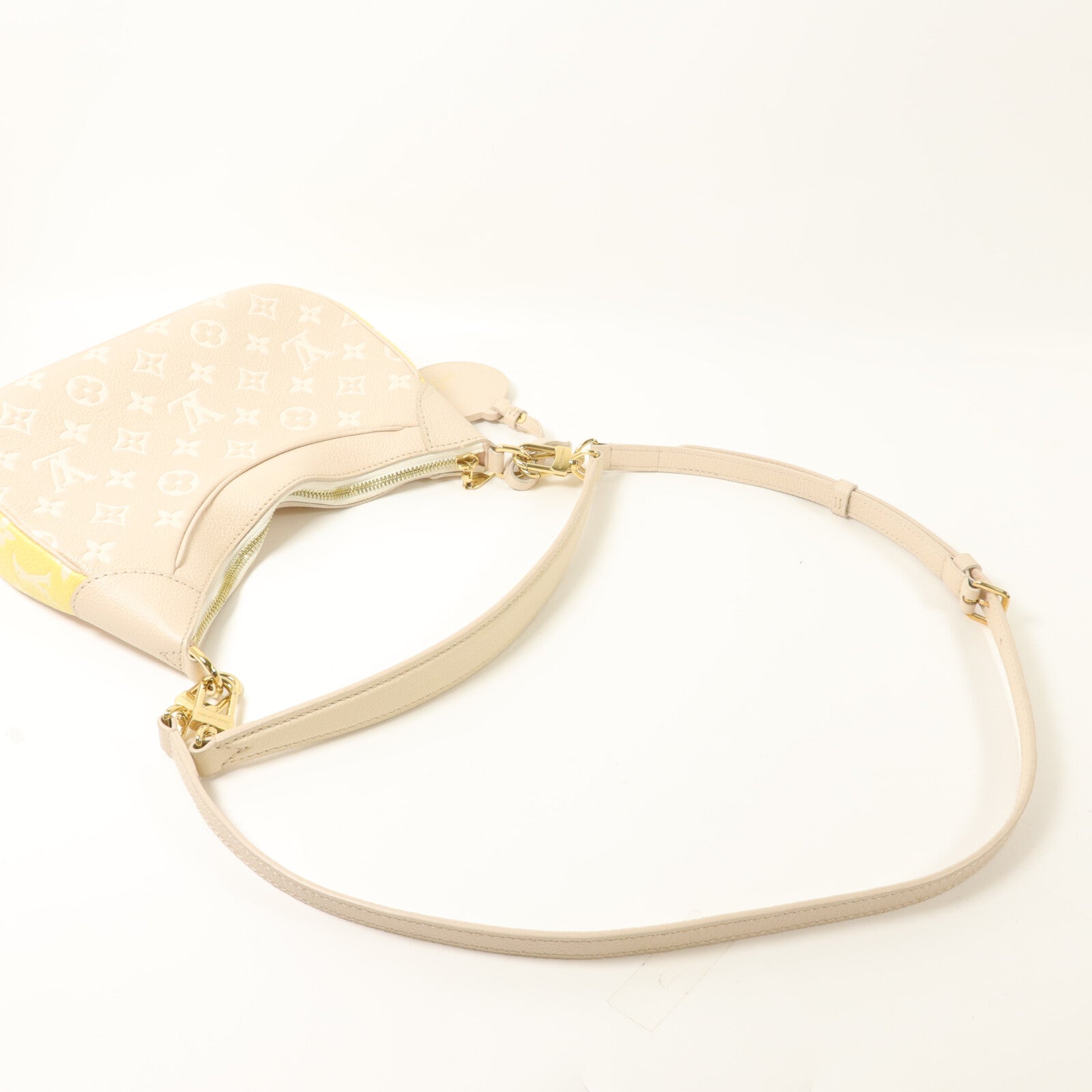 LOUIS VUITTON Monogram Empreinte Bagatelle MM手挽肩背兩用袋