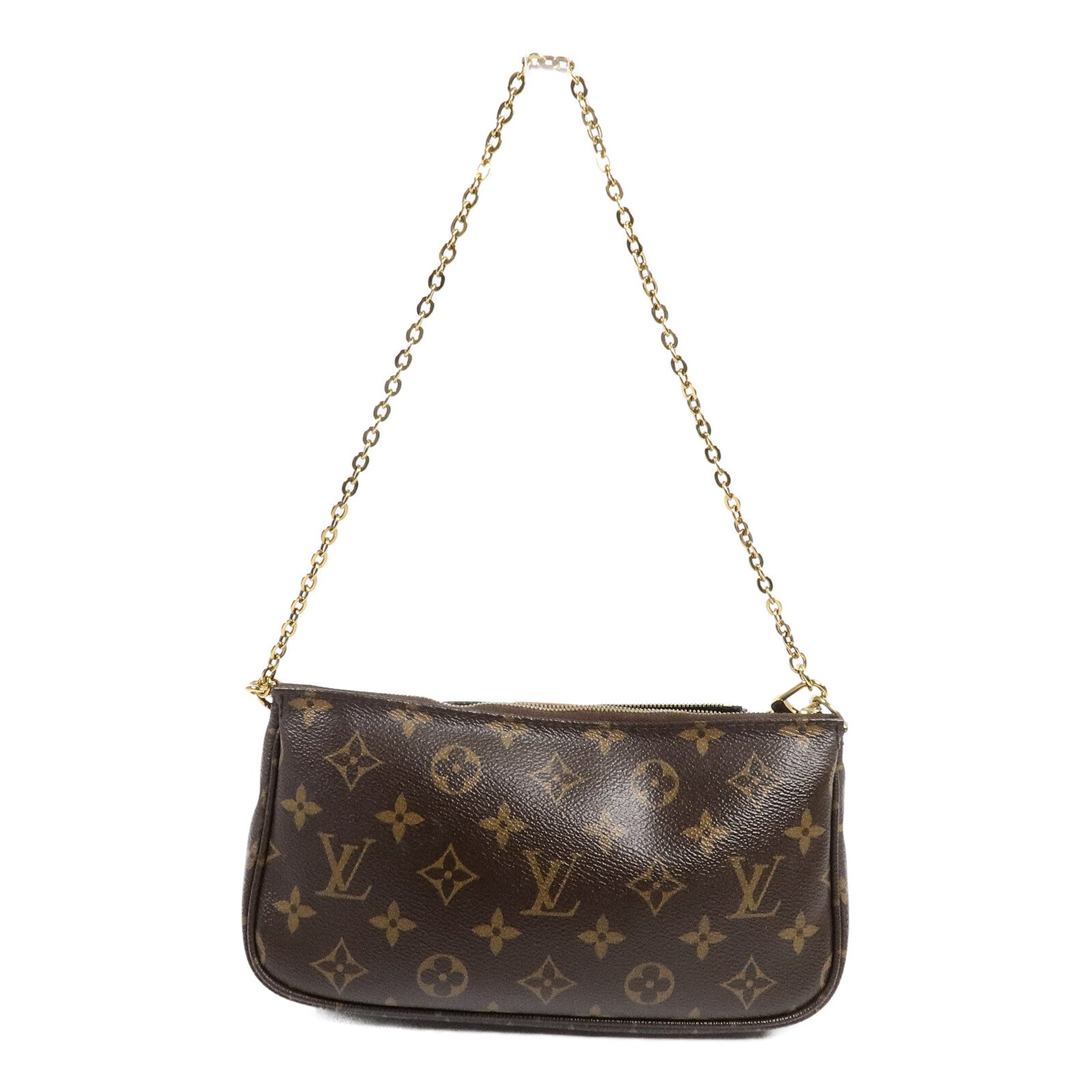LOUIS VUITTON Monogram Multi Pochette Accessoires金扣肩背袋
