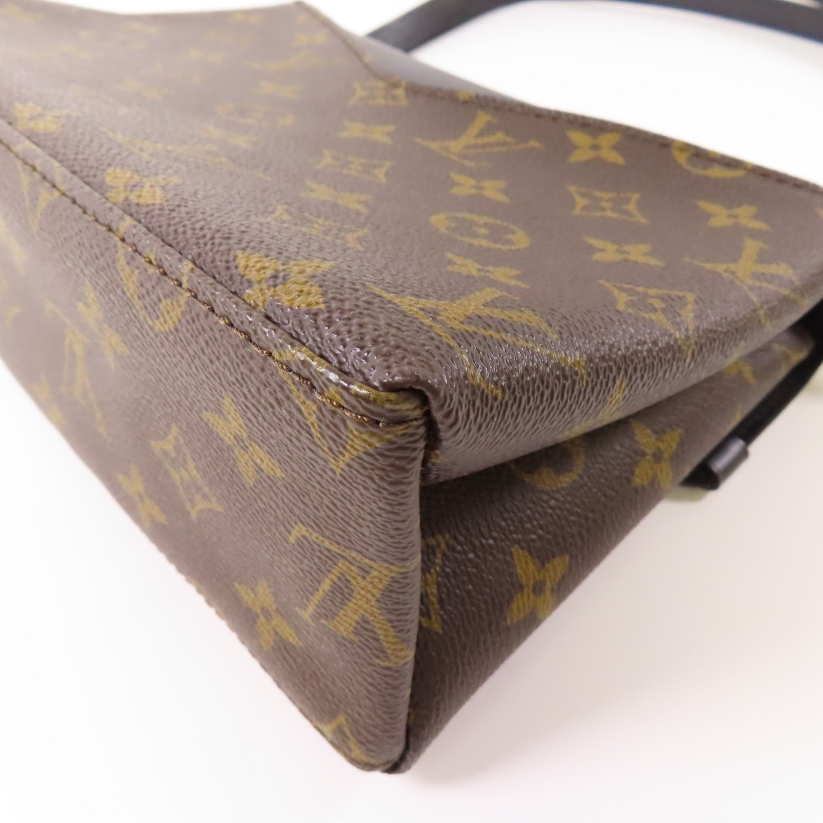 LOUIS VUITTON Monogram/Epi Saint Michel金扣肩背袋