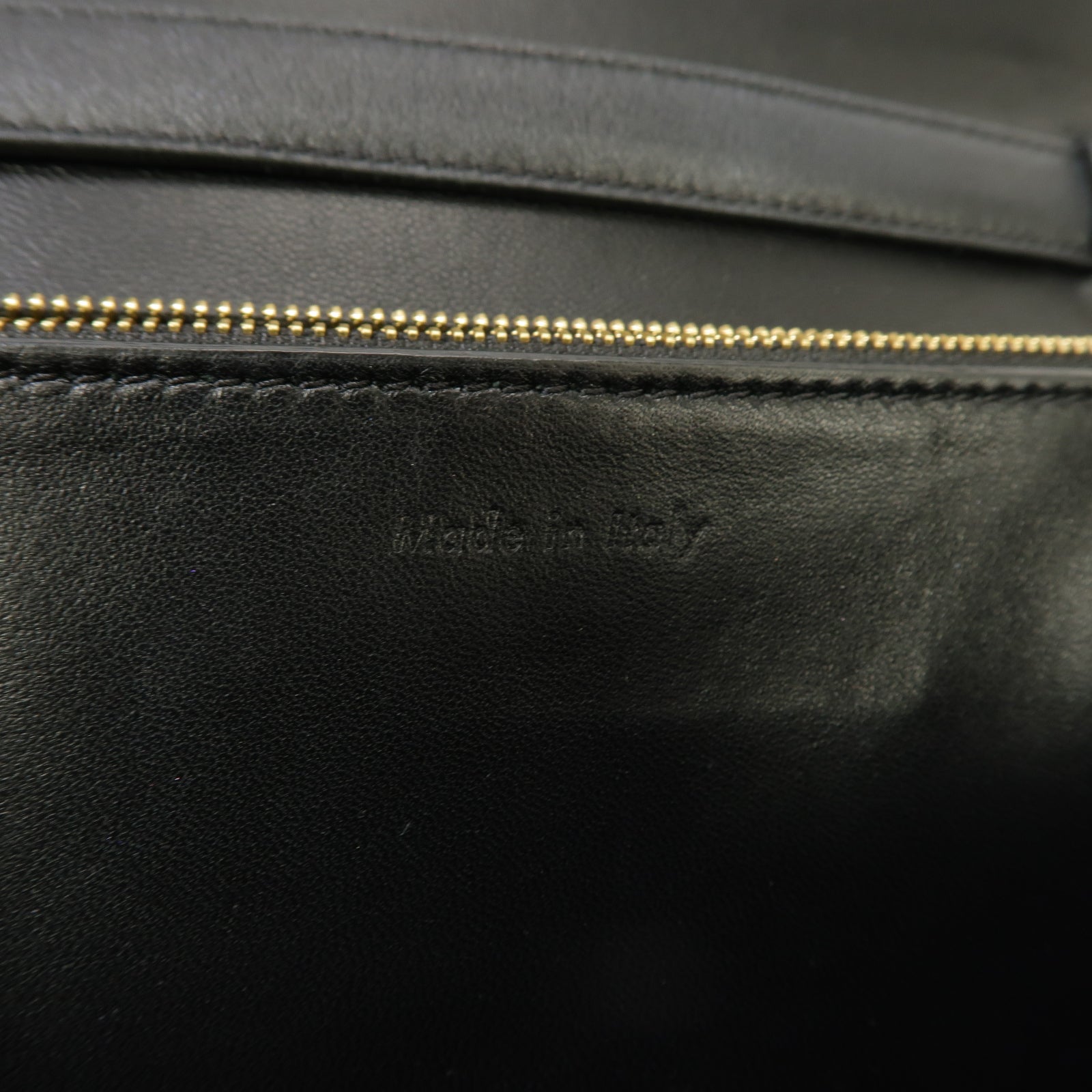 CELINE 牛皮皮革Classic Box Shoulder Bag金扣肩背袋黑色