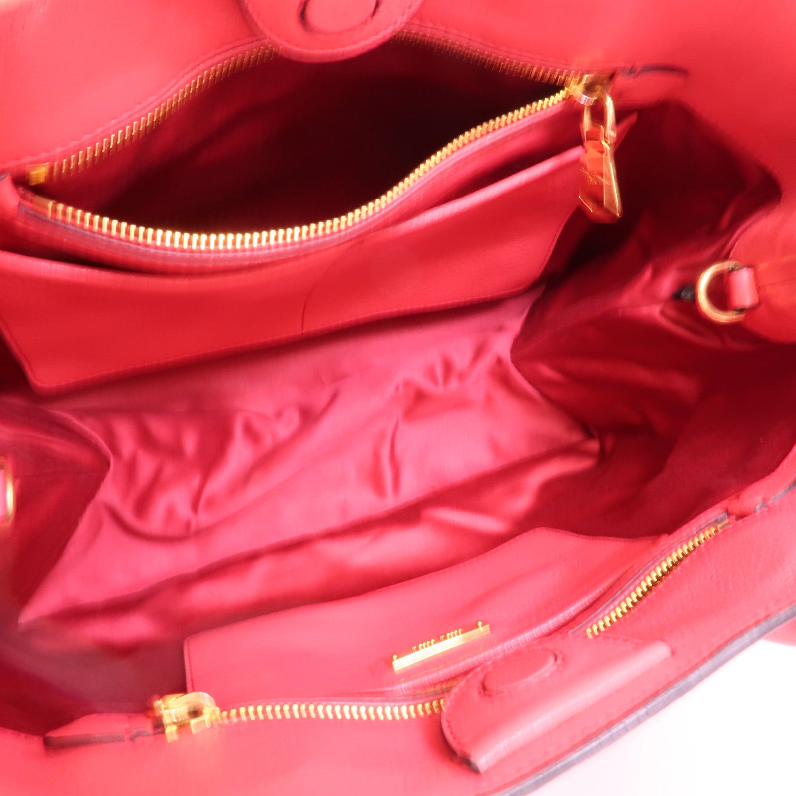 Miu Miu 牛皮皮革2 Way Shoulder手挽肩背兩用袋