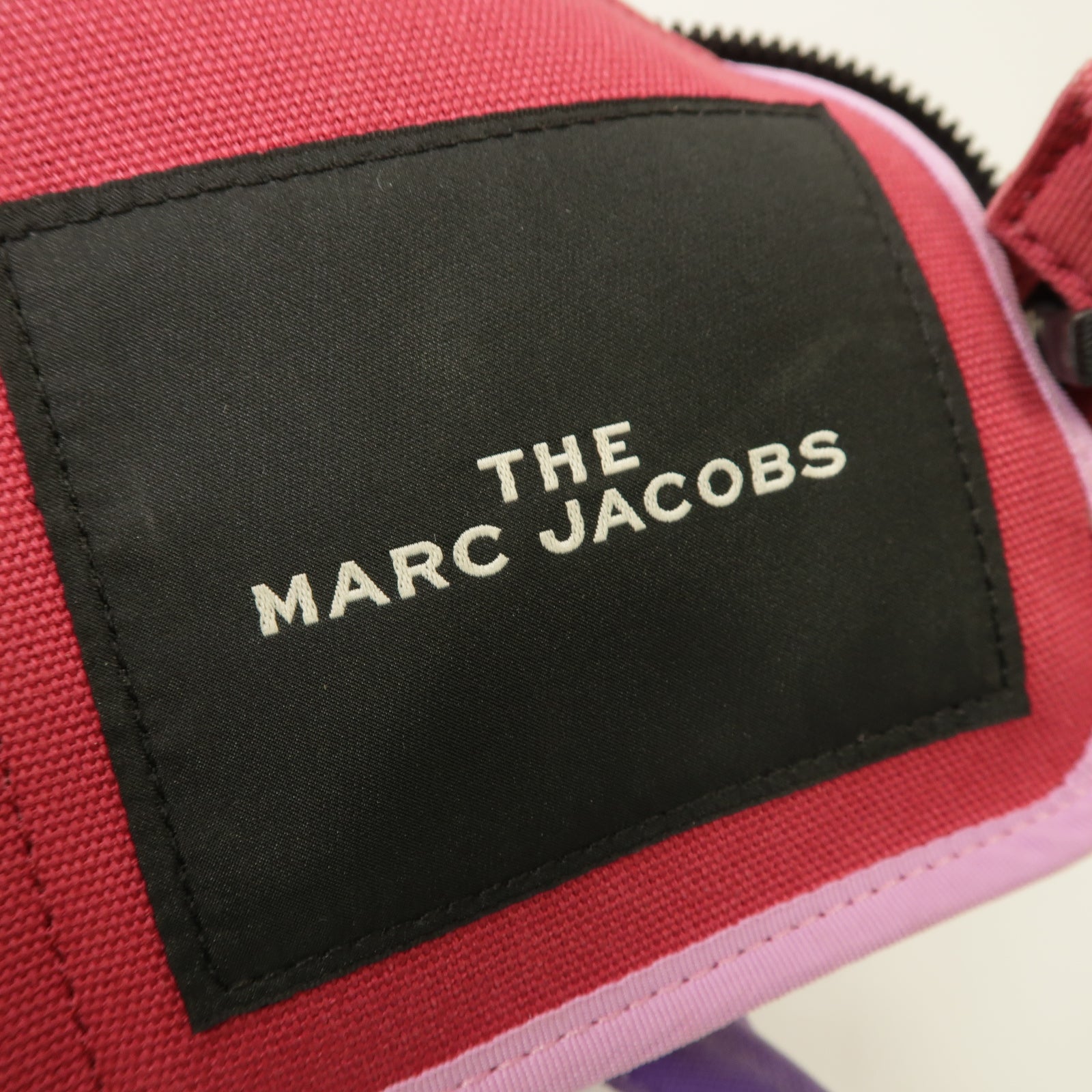 MARC BY MARC JACOBS 帆布2way Shoulder Bag銀扣手挽肩背兩用袋紫色