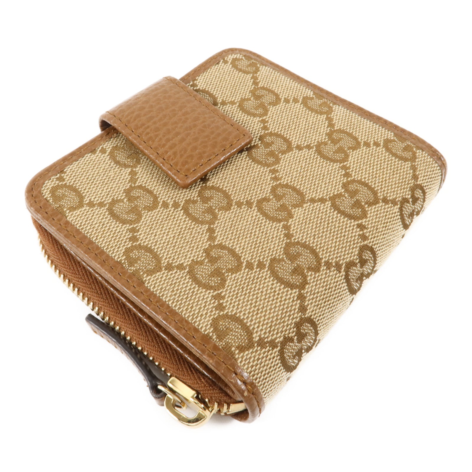 GUCCI 帆布Fold Wallet錢包
