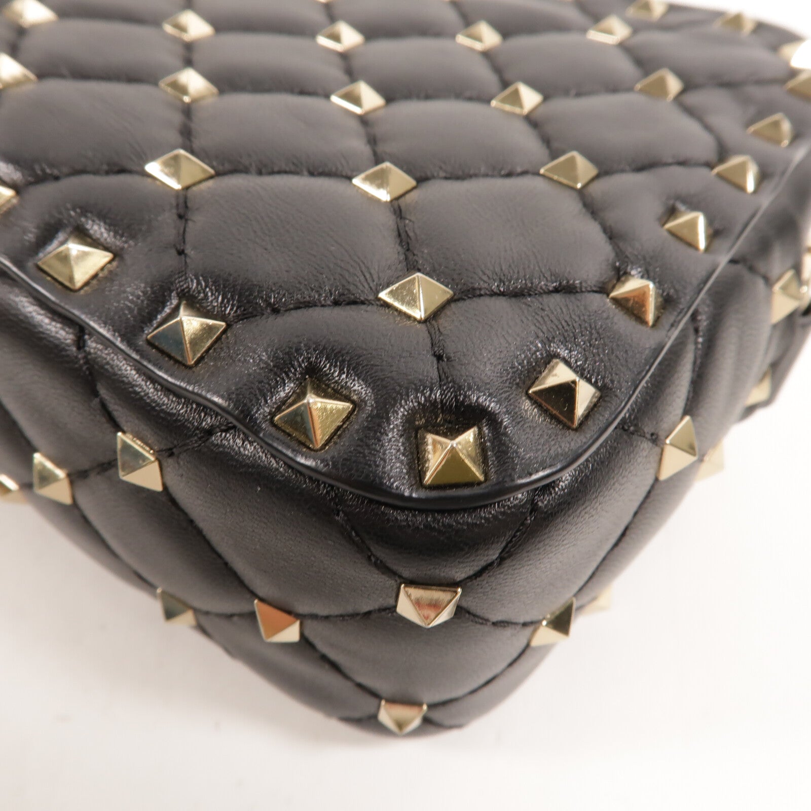 Valentino 牛皮皮革Rockstud Spike肩背袋
