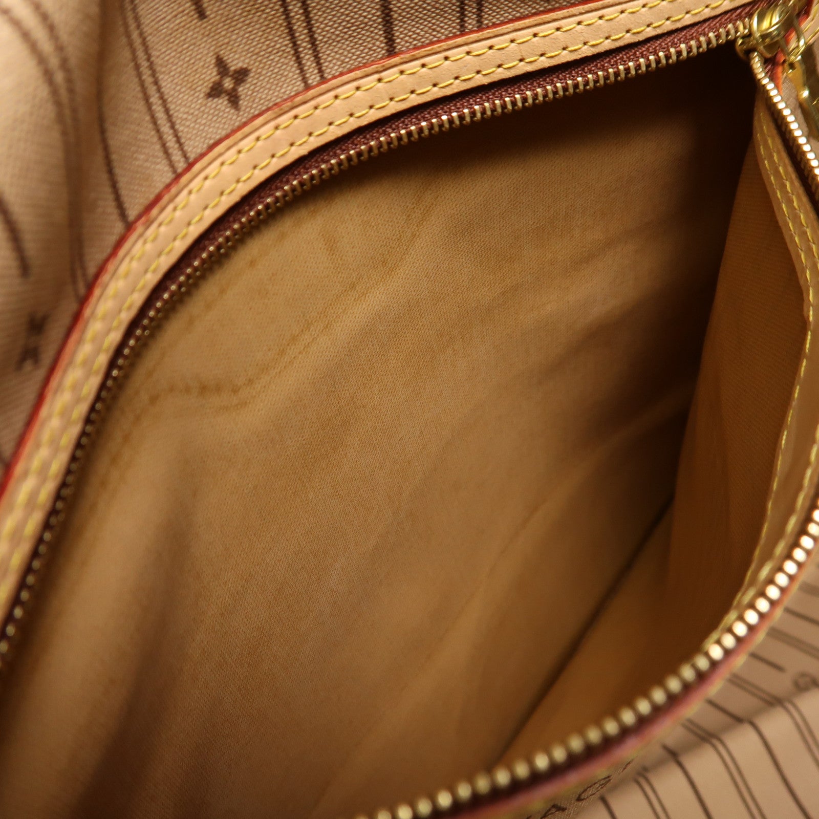 LOUIS VUITTON Monogram Neverfull GM金扣手挽袋