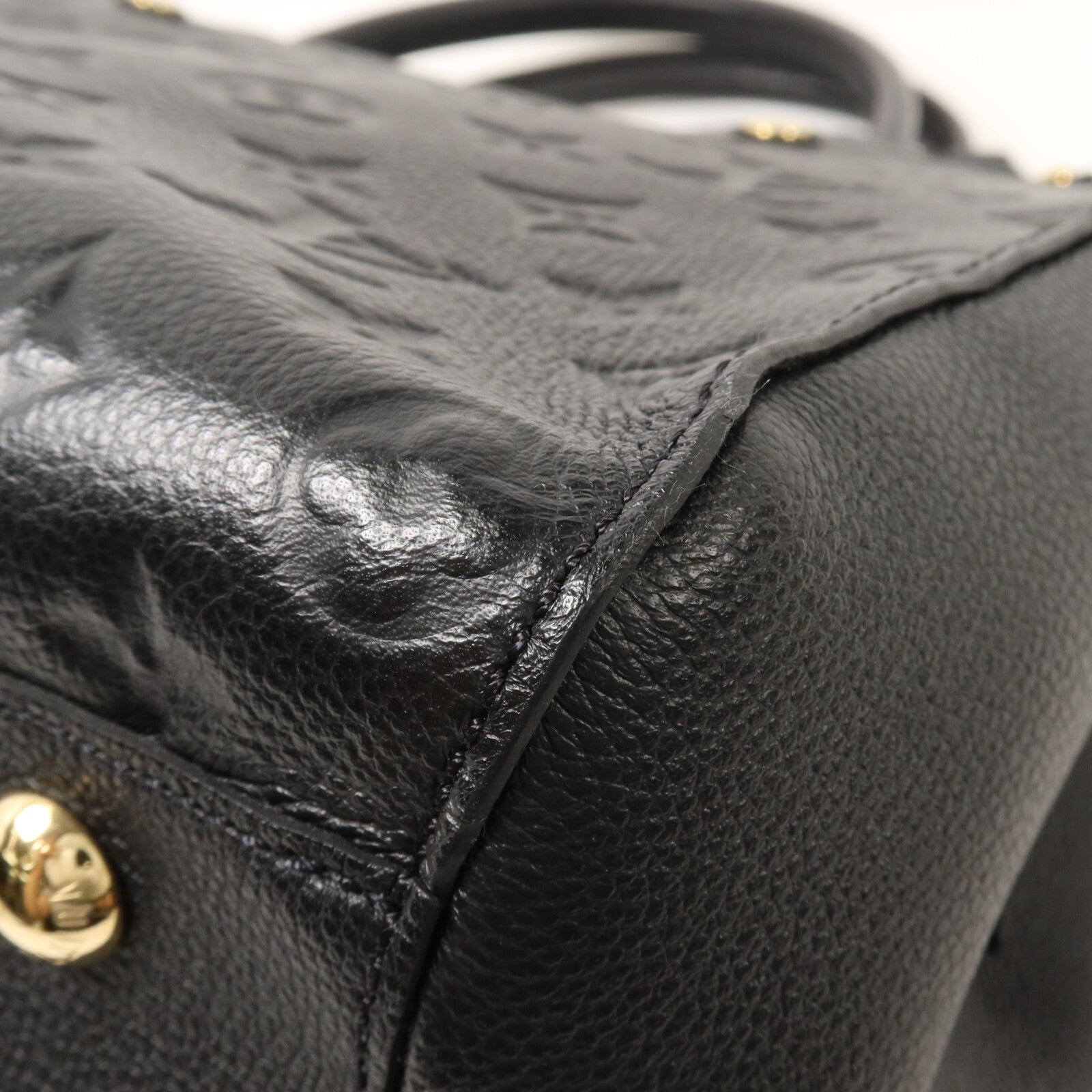LOUIS VUITTON Monogram Empreinte Montaigne GM手挽肩背兩用袋