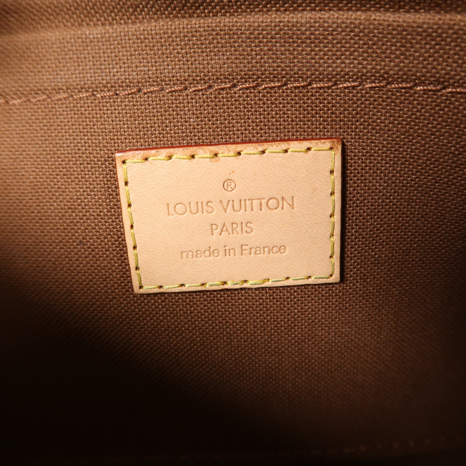 LOUIS VUITTON Monogram Multi Pochette Accessoires金扣手挽肩背兩用袋棕色