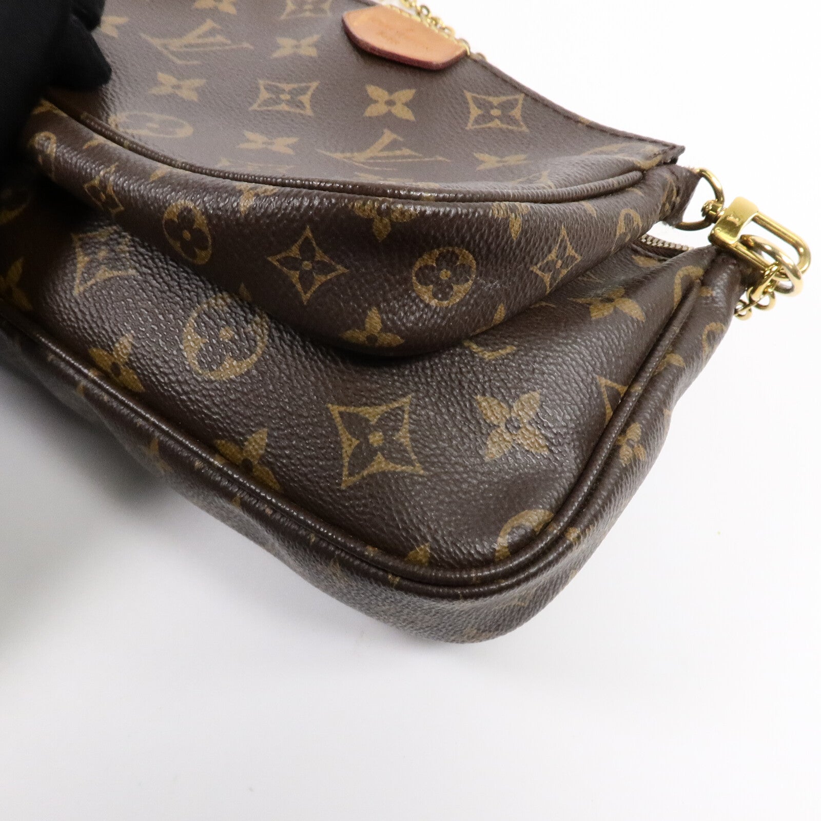 LOUIS VUITTON Monogram Multi Pochette Accessoires金扣肩背袋