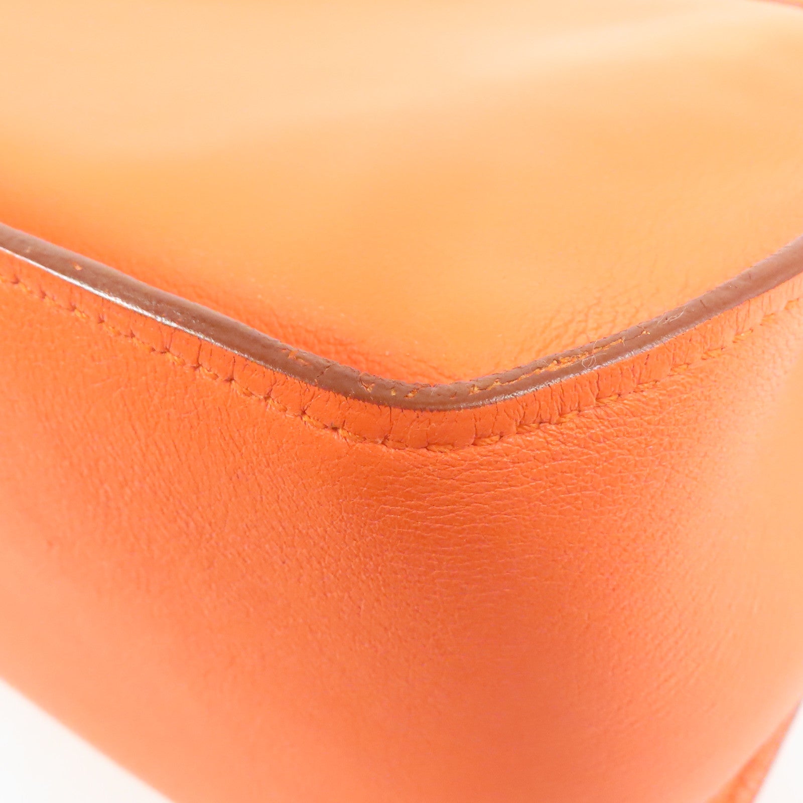 HERMES PHW Jypsiere 28 Shoulder Bag Swift Leather Flamingo