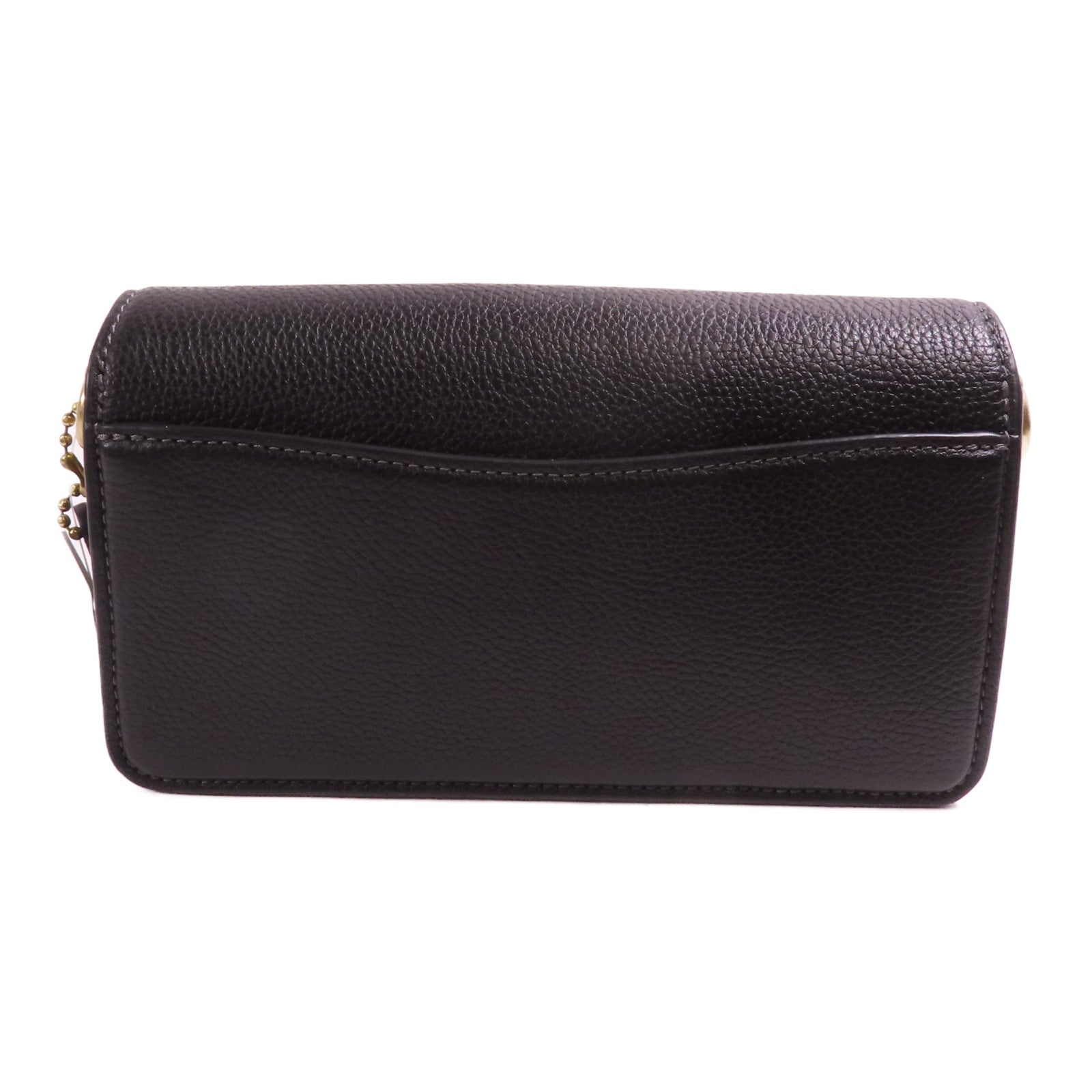 COACH 牛皮皮革Shoulder Bag金扣手挽肩背兩用袋
